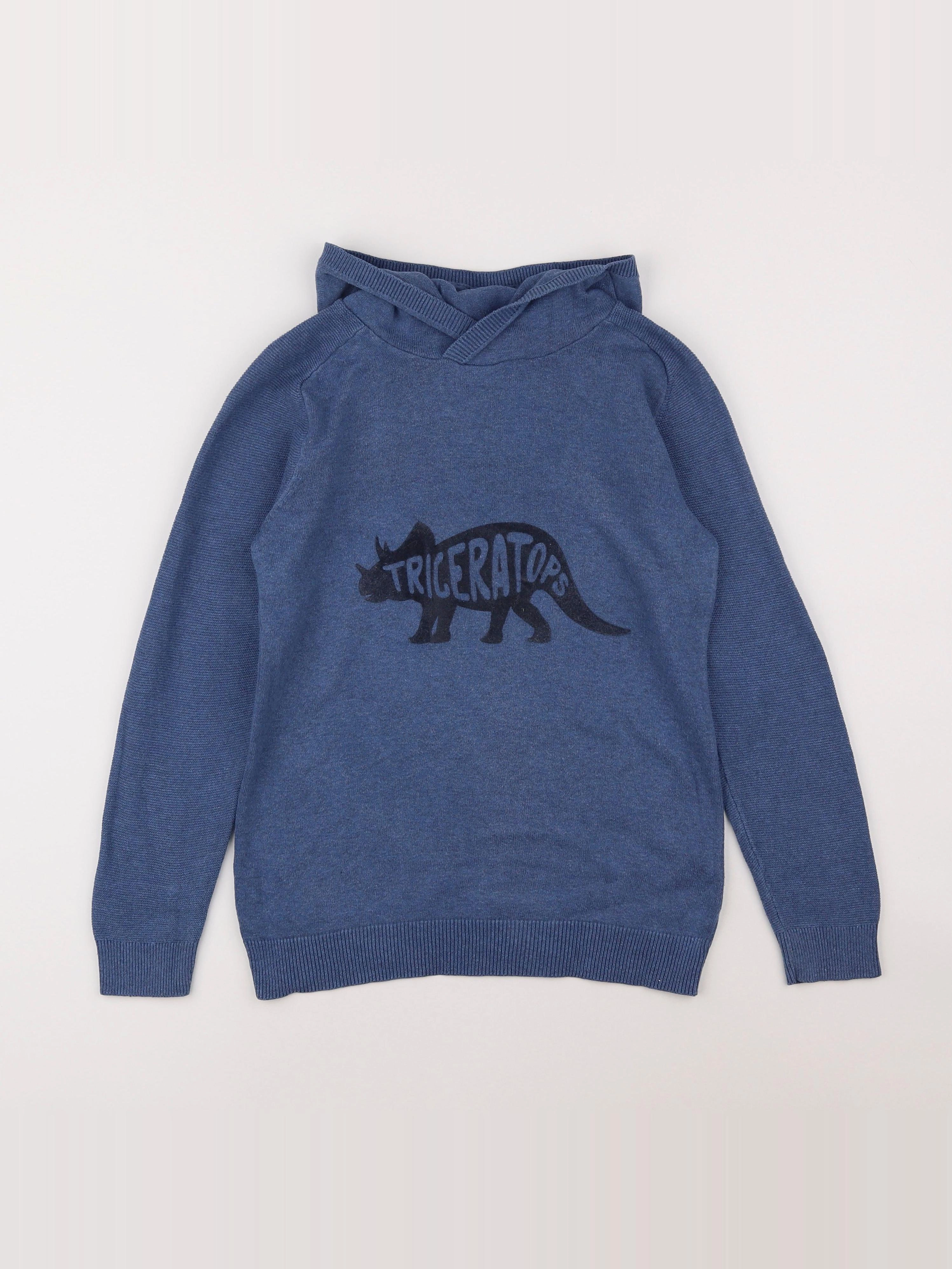 Vertbaudet - pull bleu - 10 ans