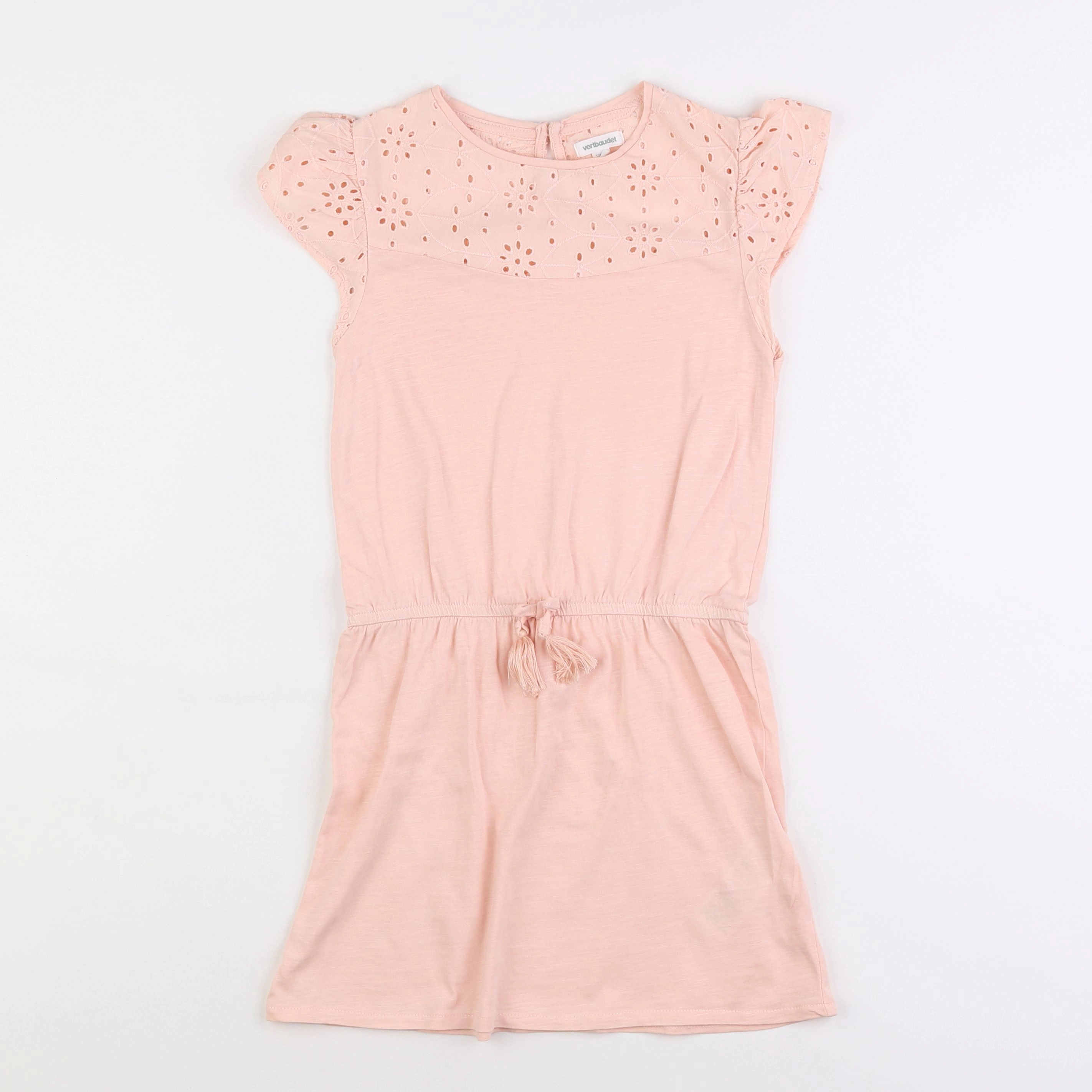 Vertbaudet - robe rose - 8 ans