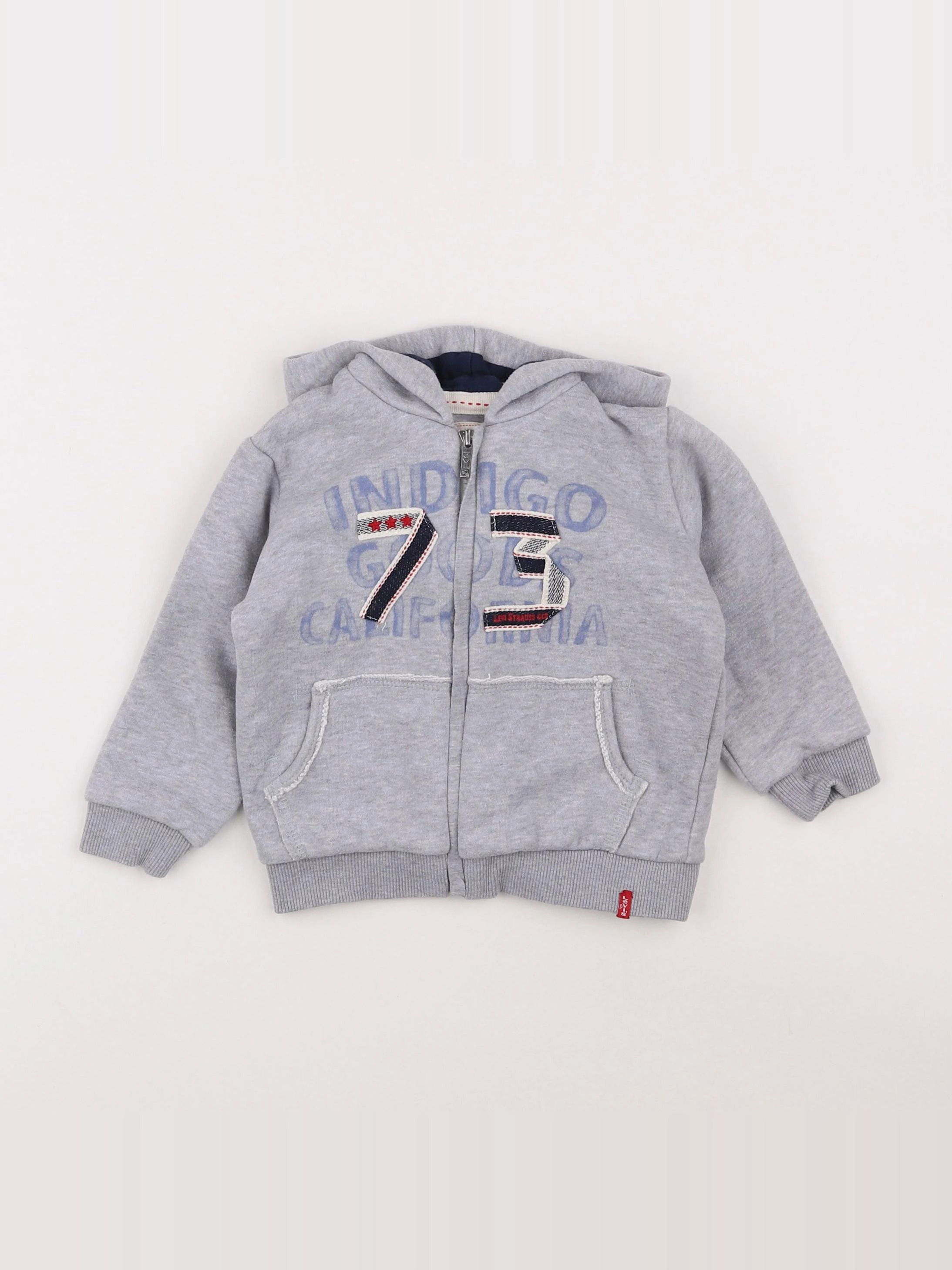 Levi's - sweat gris - 18 mois