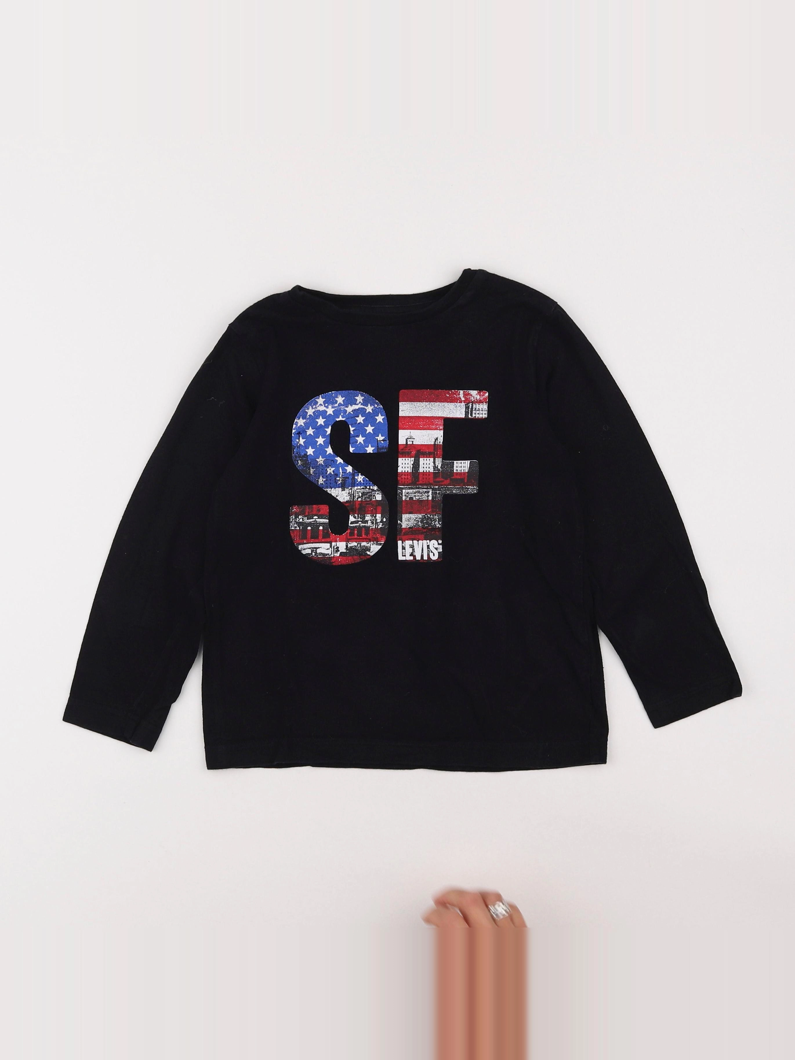Levi's - tee-shirt noir - 6 ans