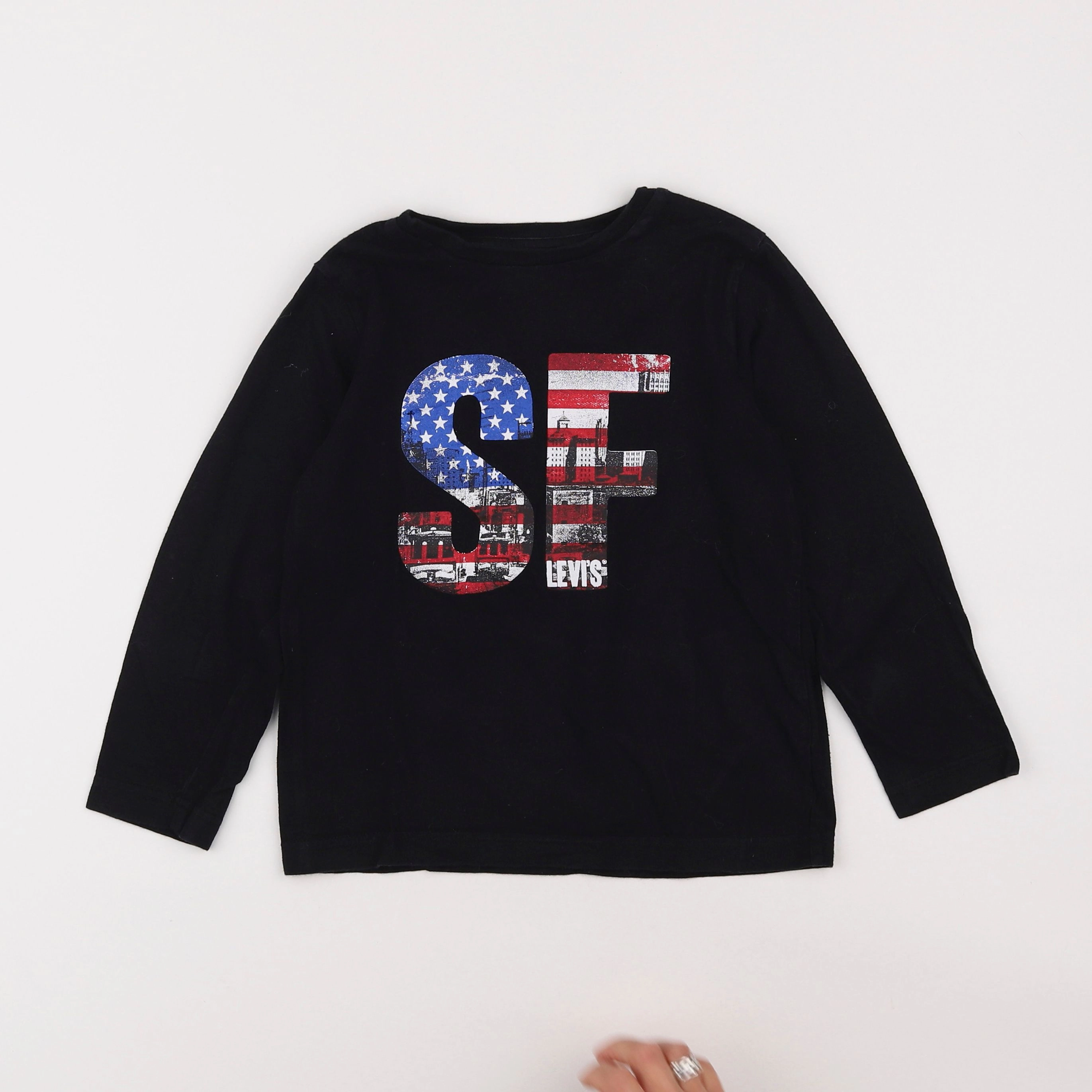 Levi's - tee-shirt noir - 6 ans