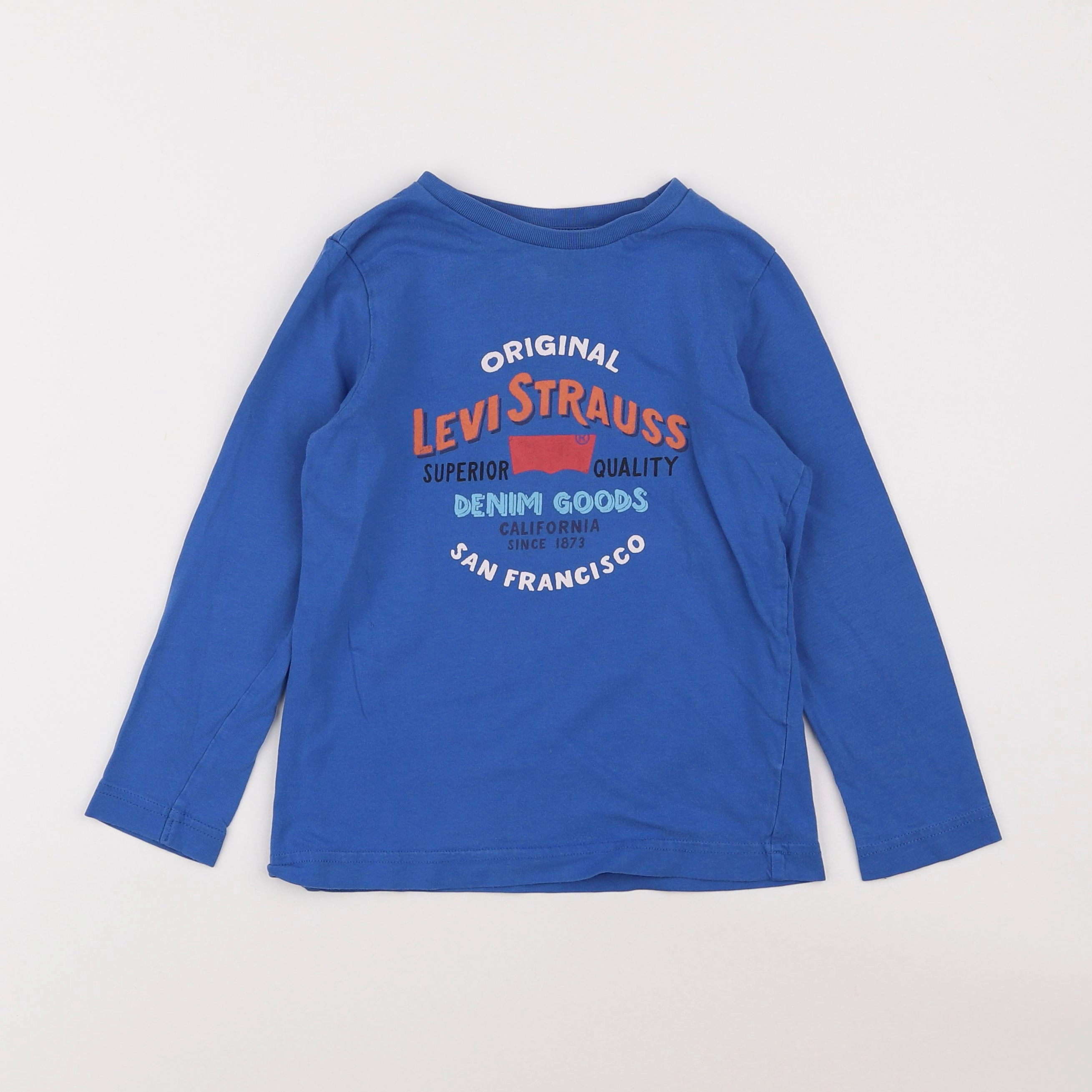 Levi's - tee-shirt bleu - 6 ans