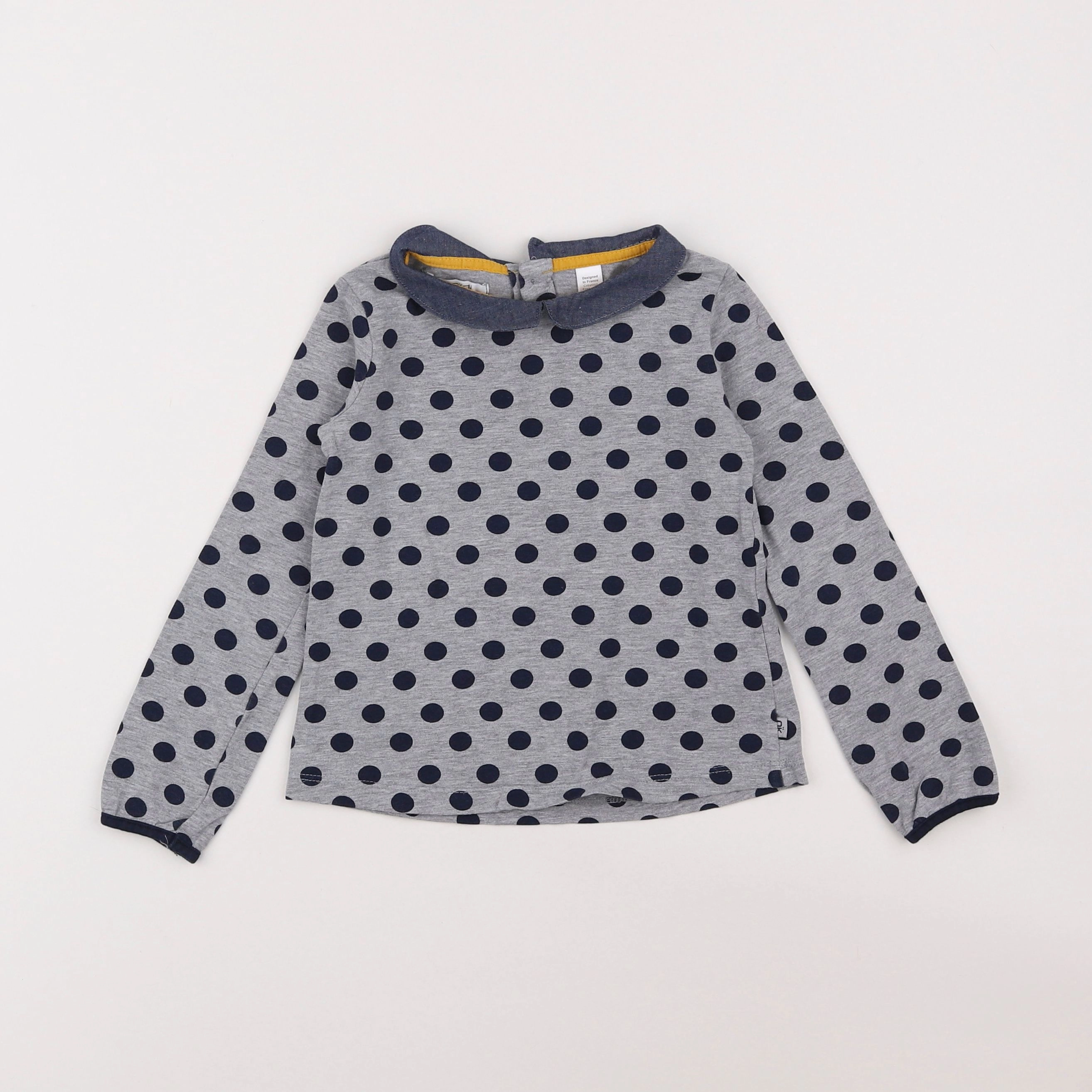 Okaidi - tee-shirt gris - 4 ans