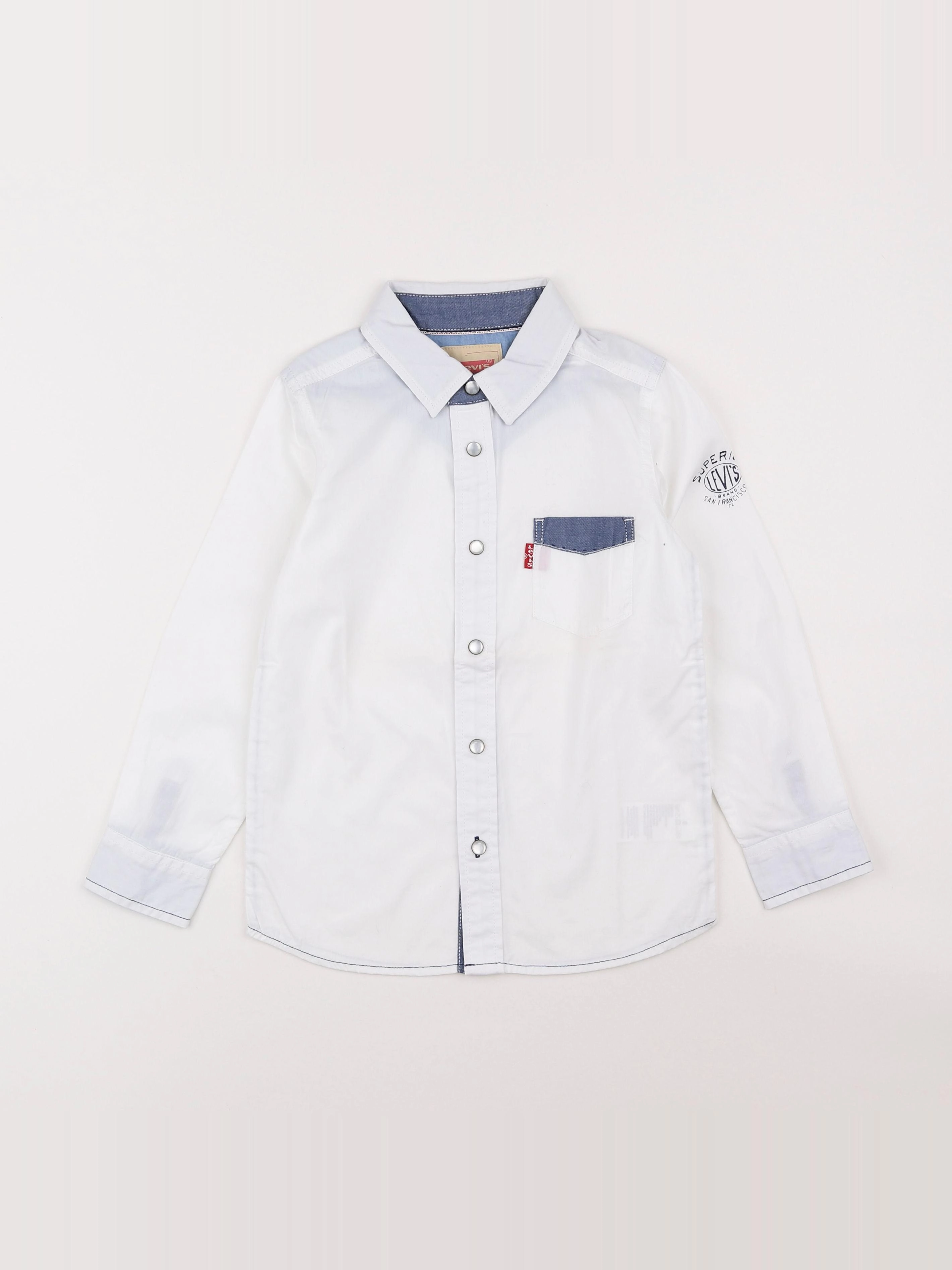 Levi's - chemise blanc - 6 ans