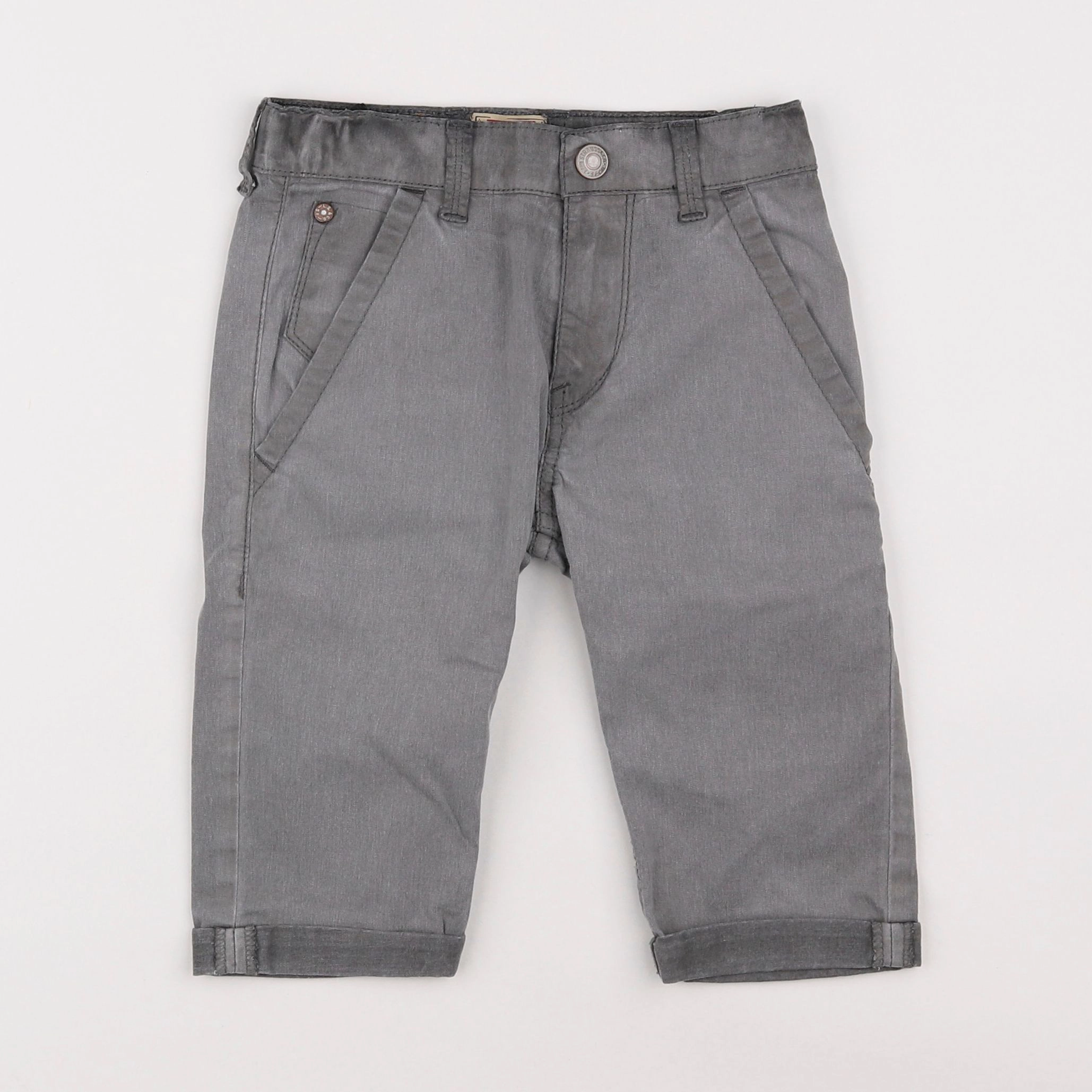 Levi's - pantacourt gris - 5 ans