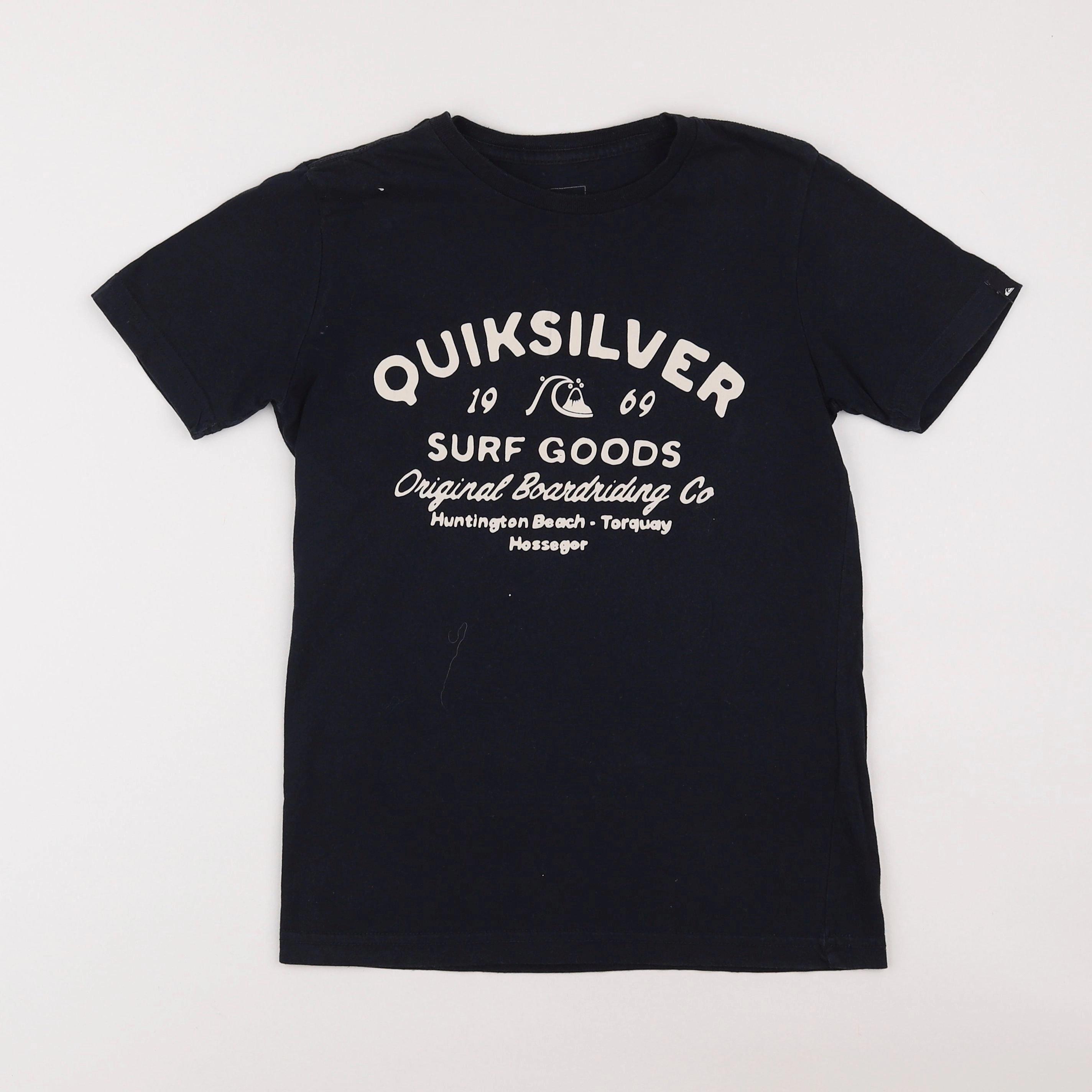 Quiksilver - tee-shirt noir - 8 ans