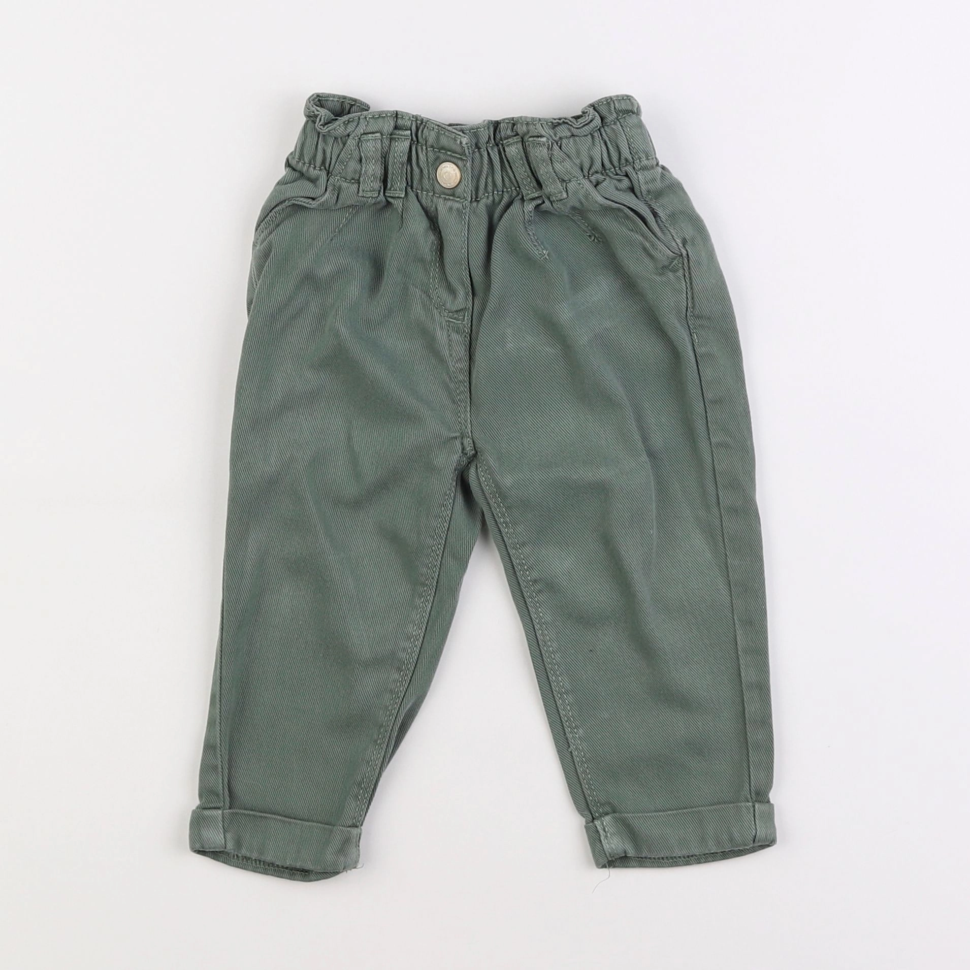 Tape à l'oeil - pantalon vert - 18 mois