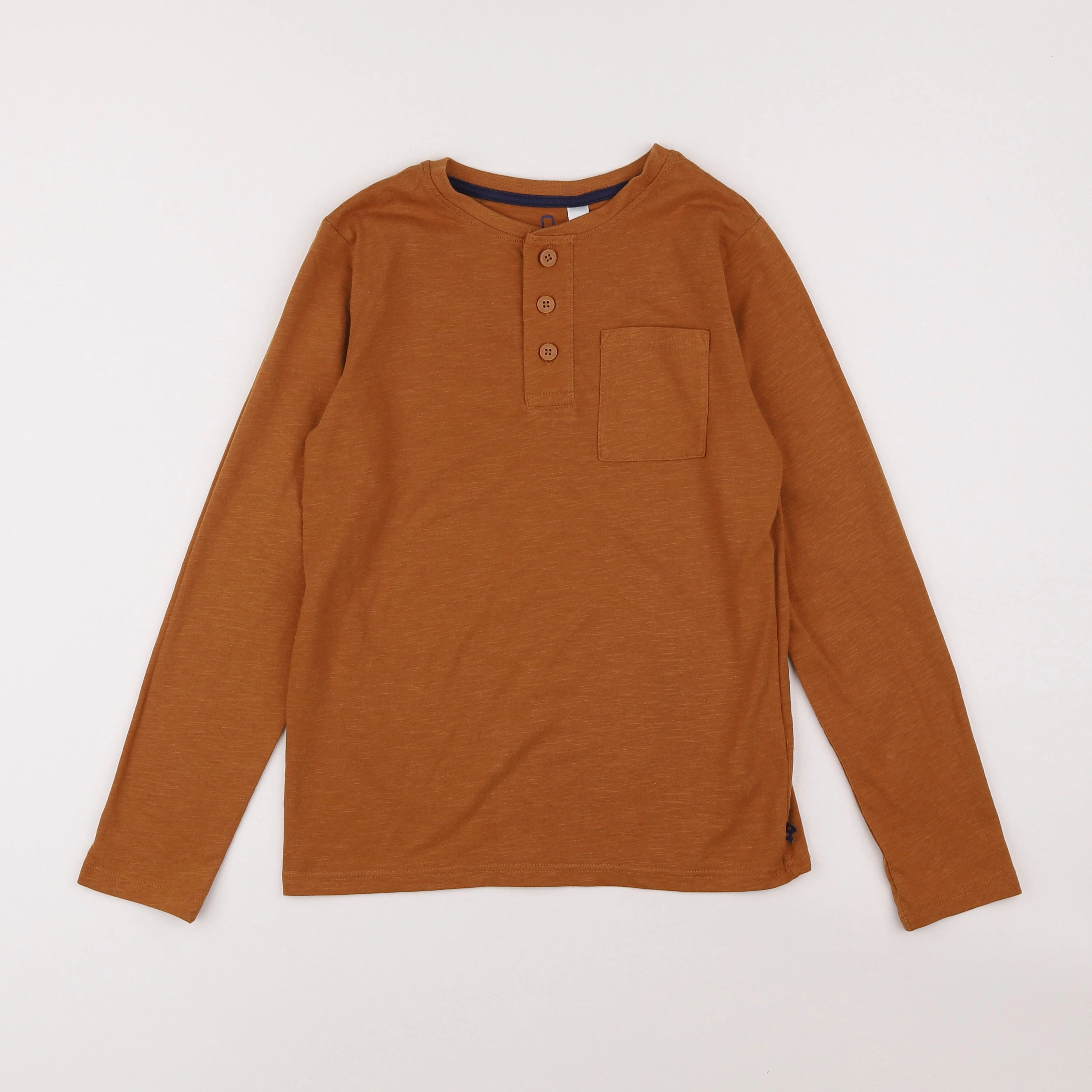 Okaidi - tee-shirt marron - 10 ans