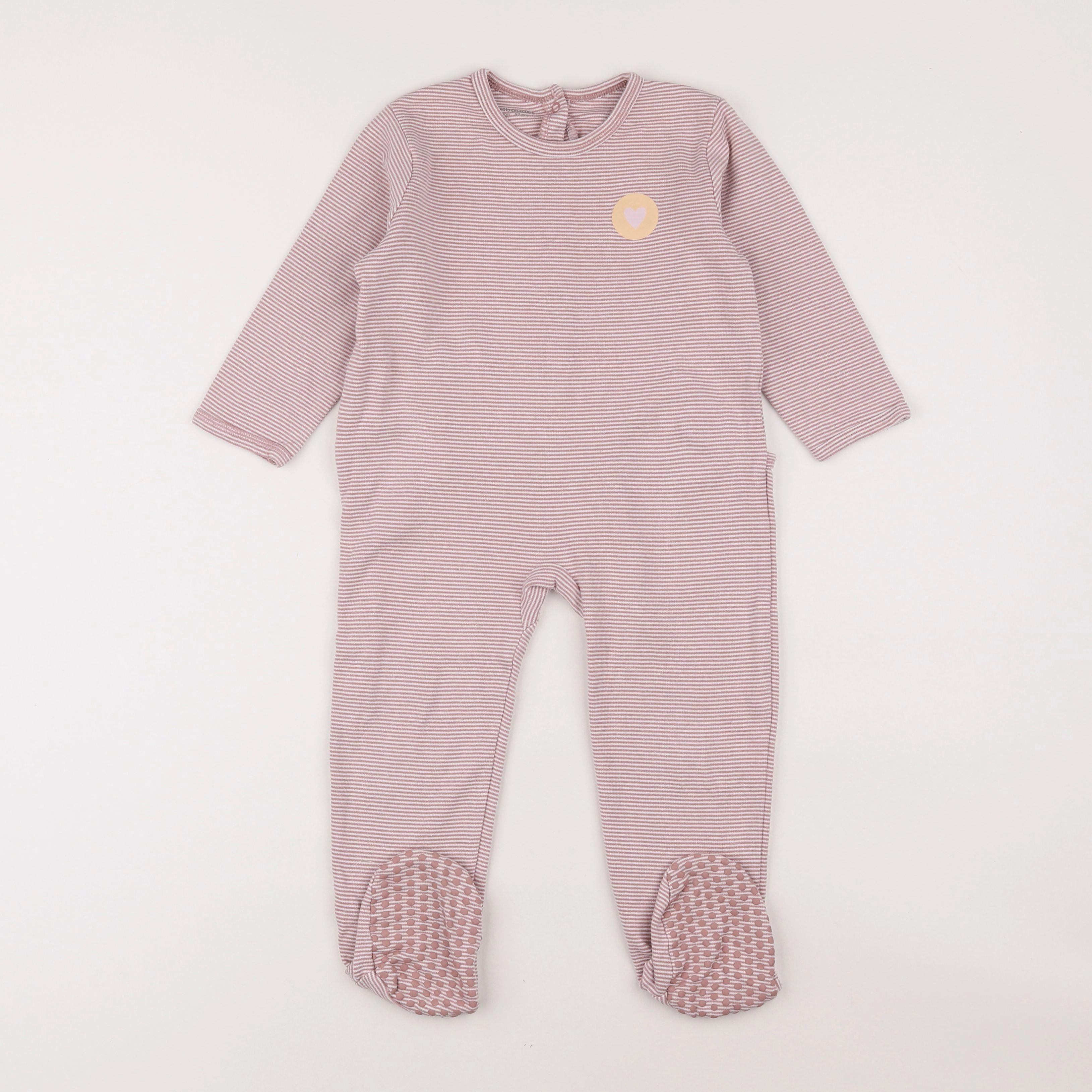 Vertbaudet - pyjama coton rose - 3 ans