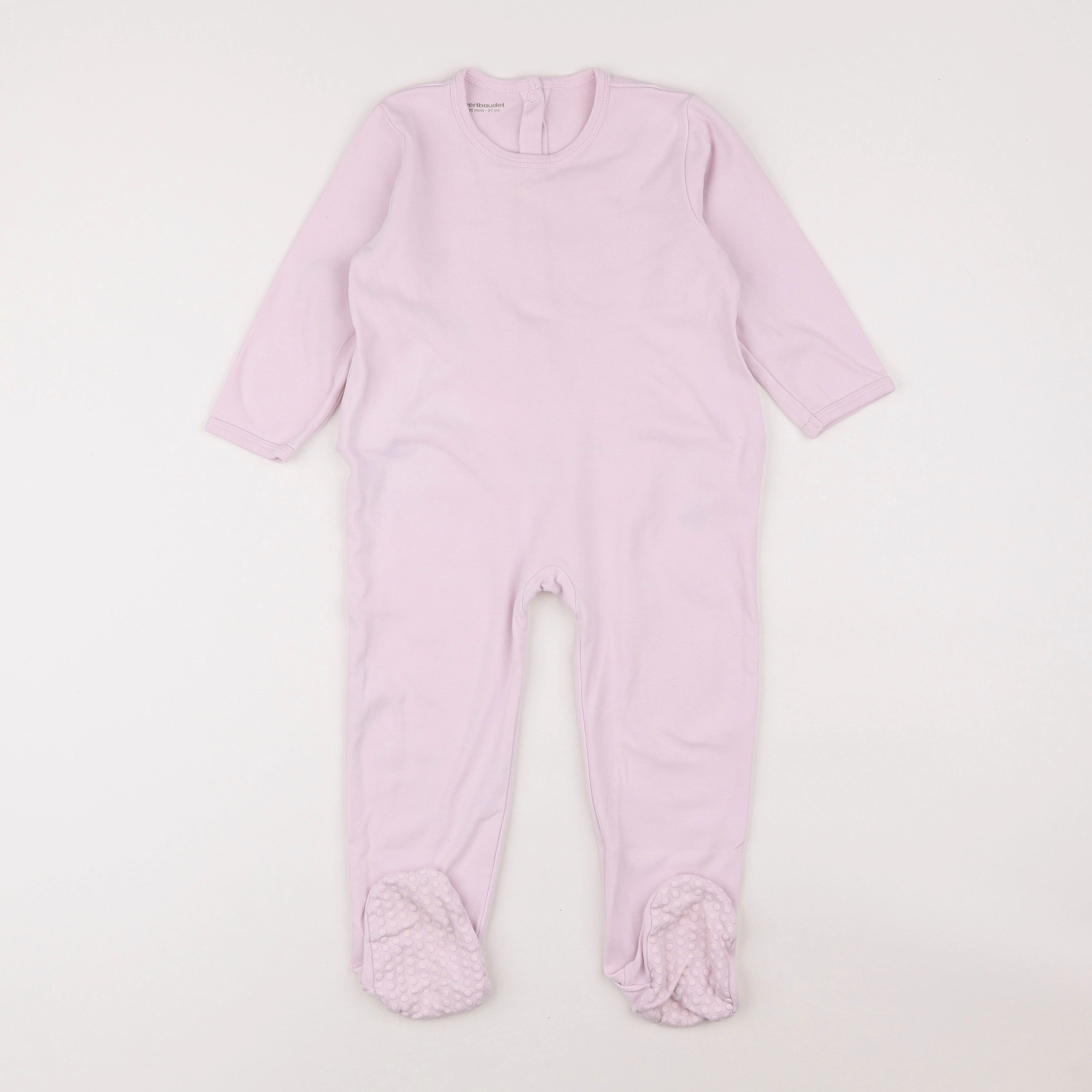 Vertbaudet - pyjama coton rose - 3 ans