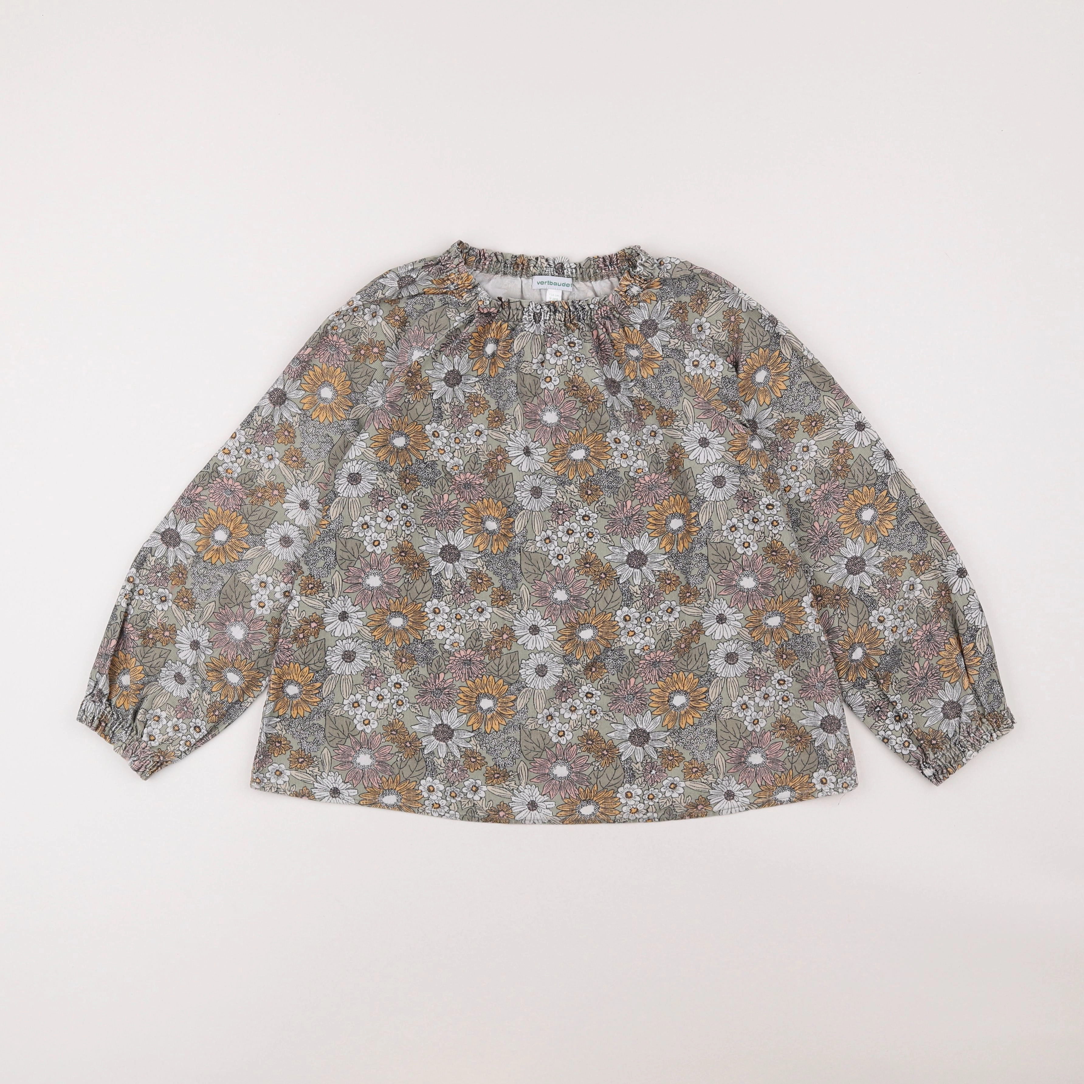 Vertbaudet - blouse multicolore - 9 ans