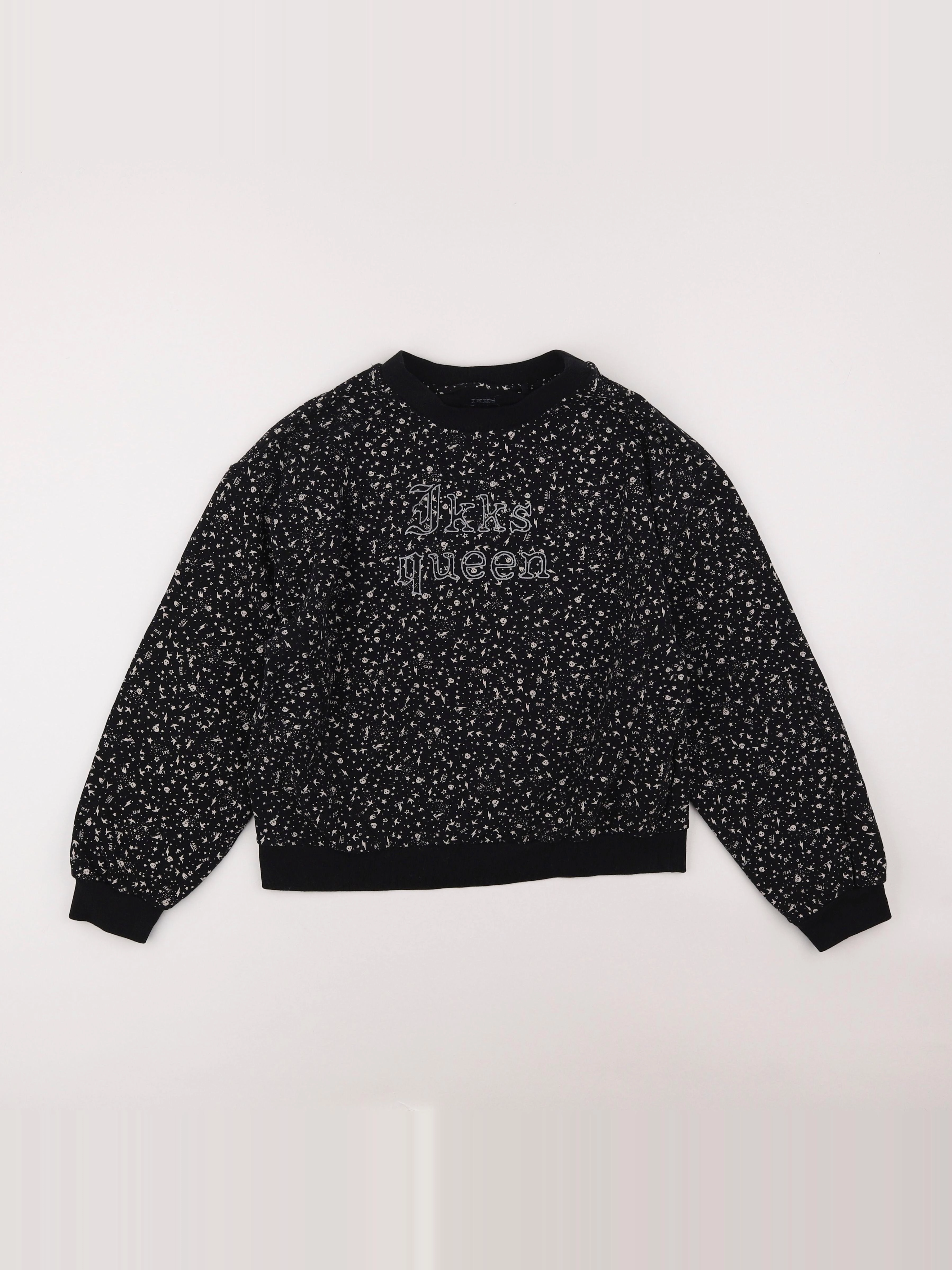 IKKS - sweat noir - 12 ans