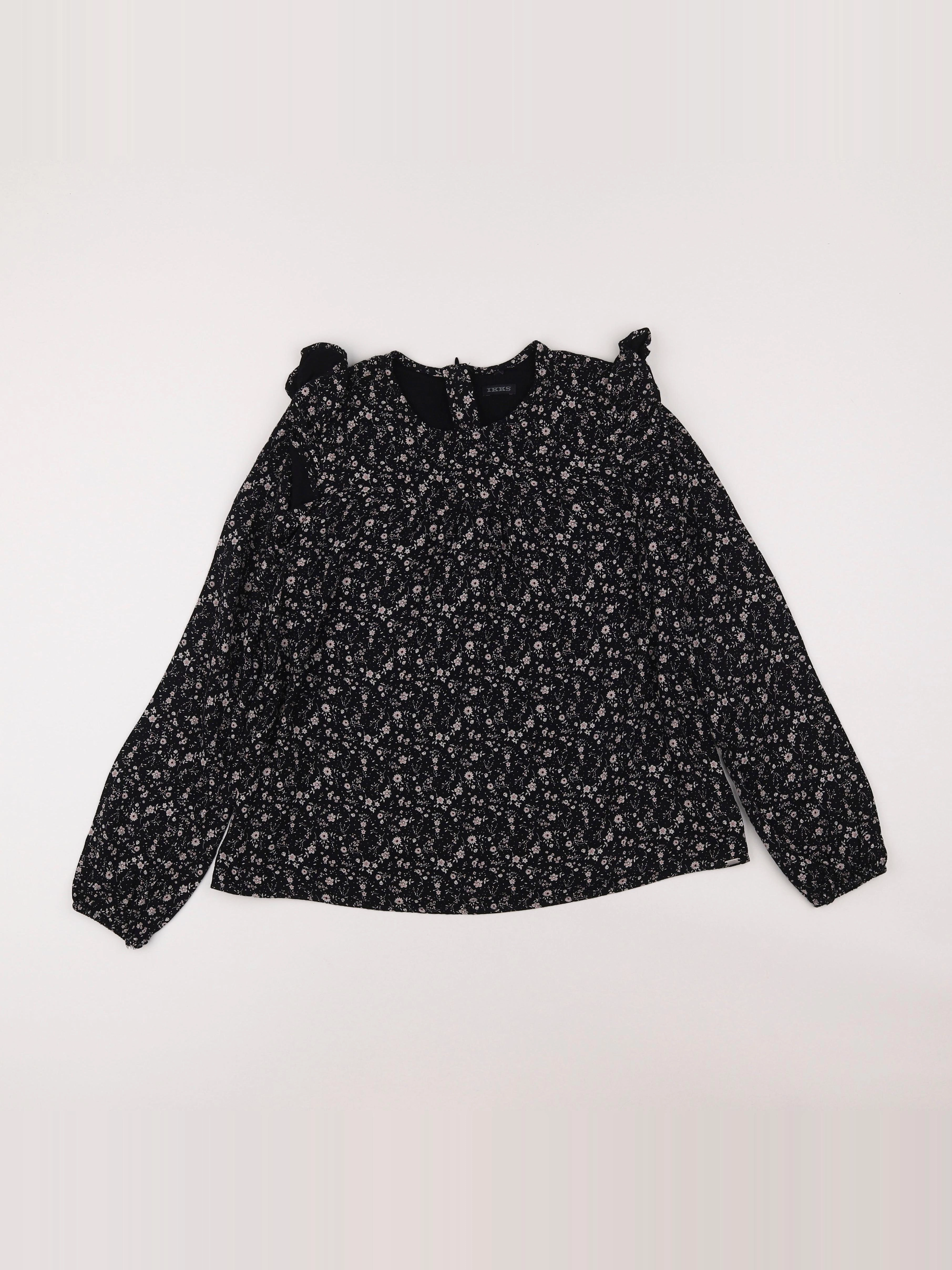 IKKS - blouse noir - 12 ans