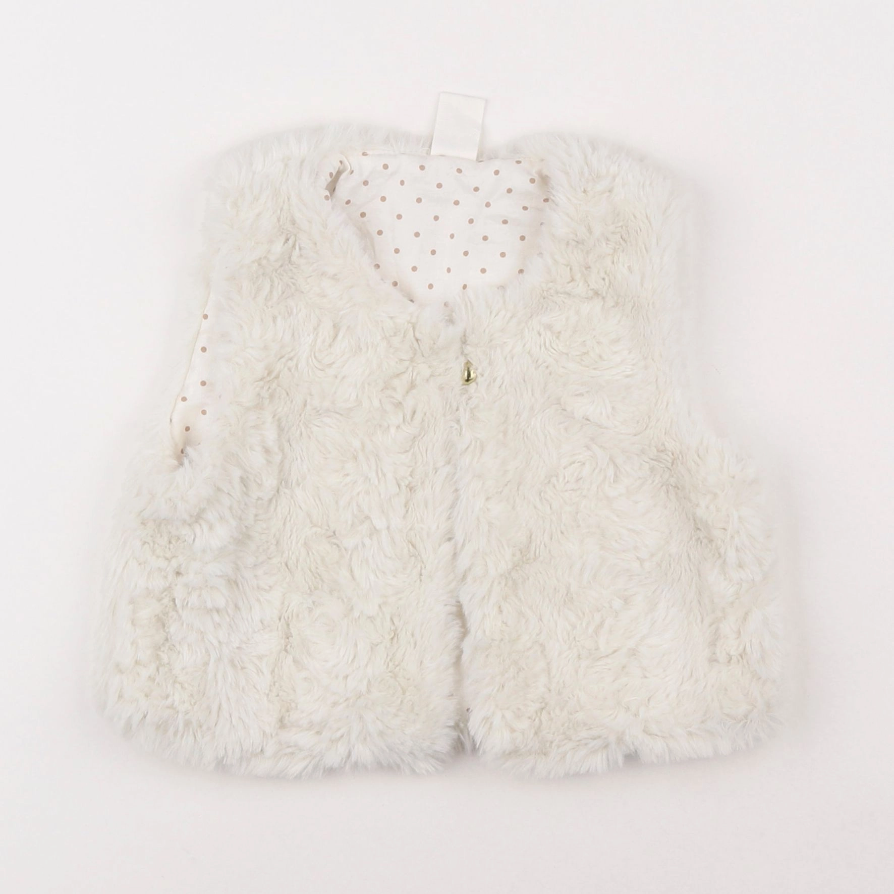 H&M - gilet beige - 2/3 ans