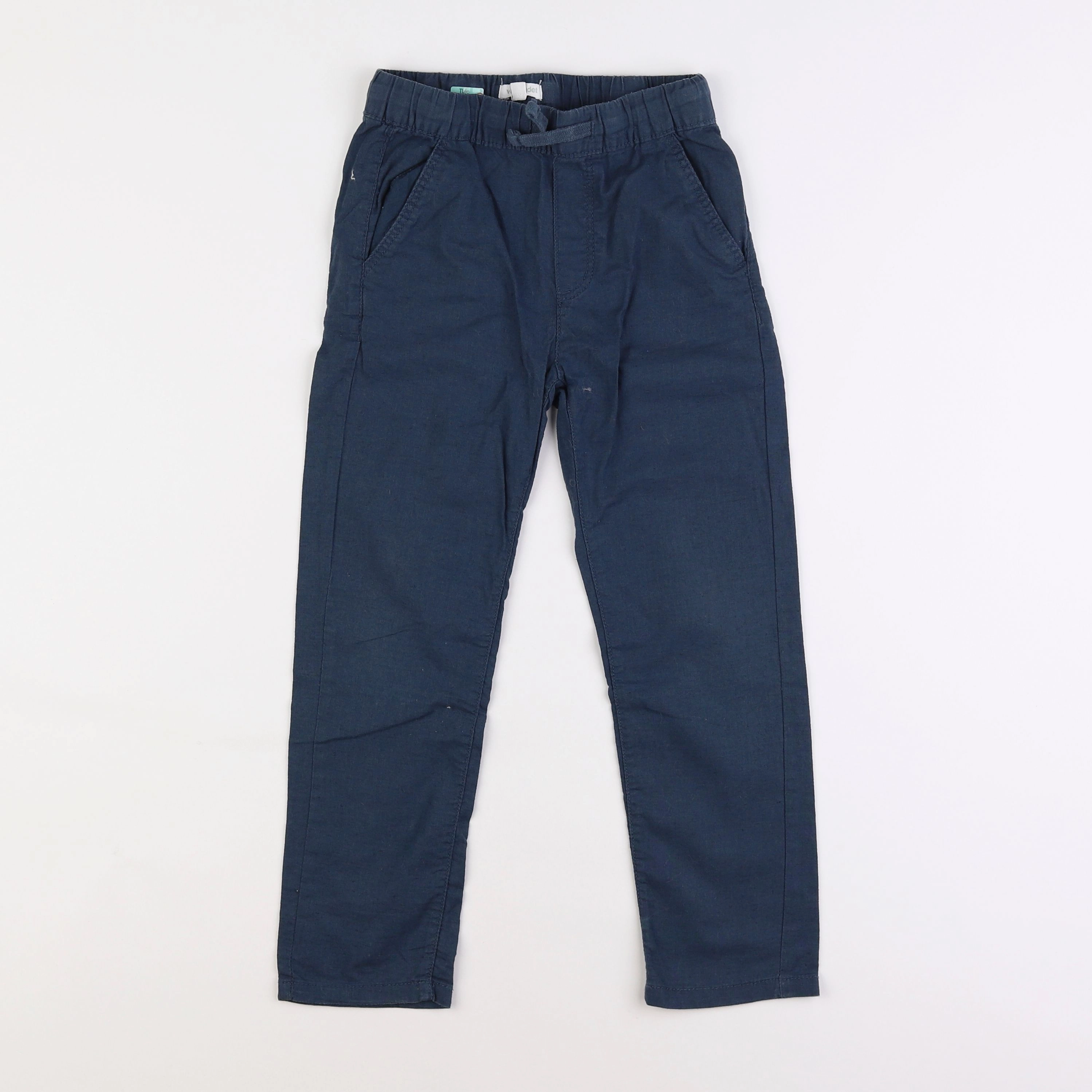 Vertbaudet - pantalon bleu - 6 ans