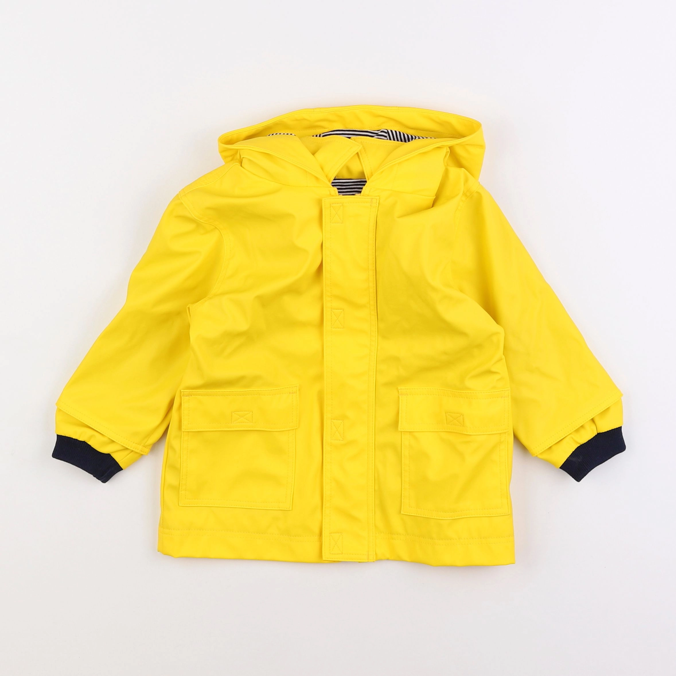 Petit Bateau - imperméable jaune - 18 mois