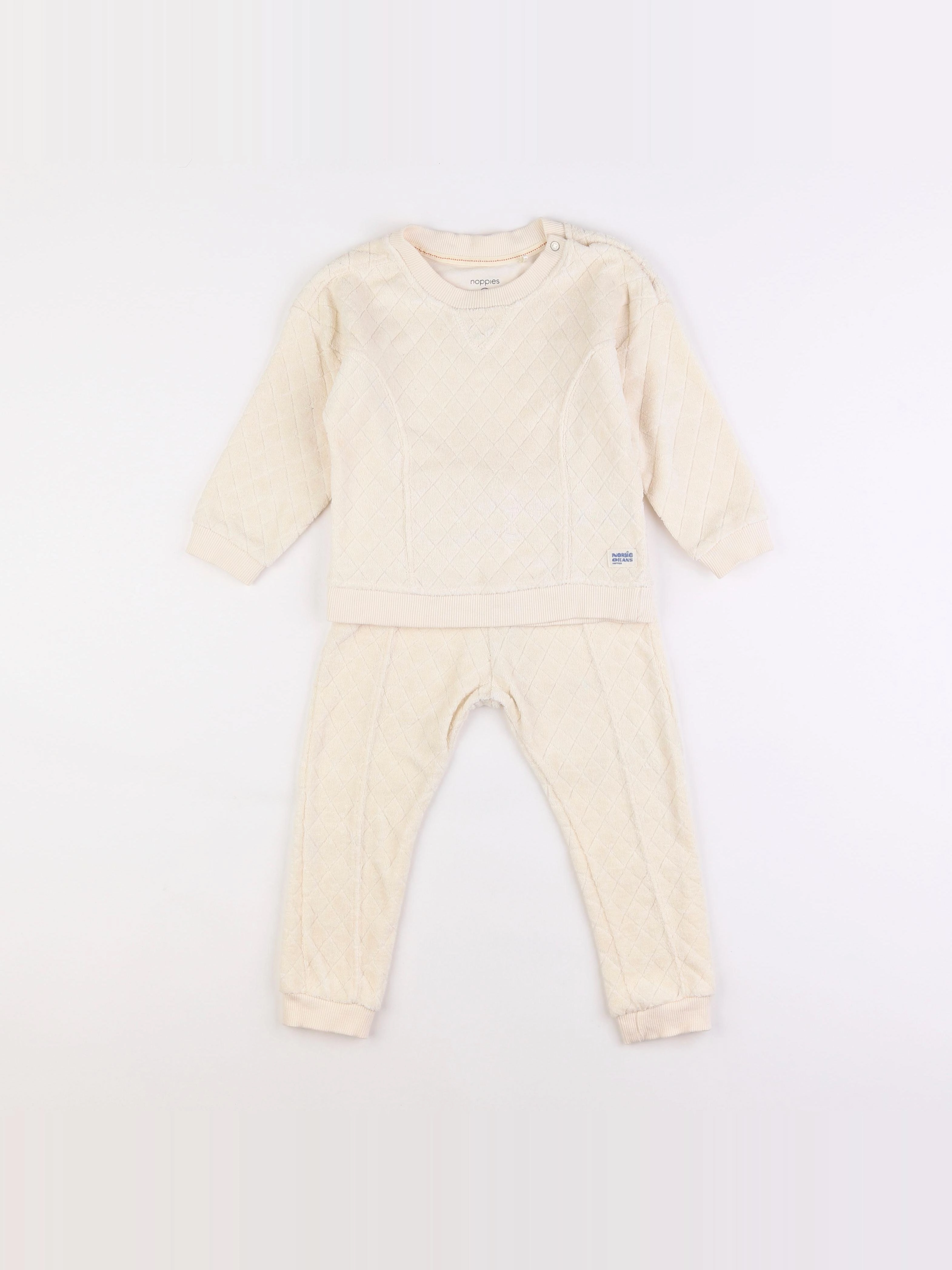 Noppies - ensemble beige - 18 mois à 2 ans
