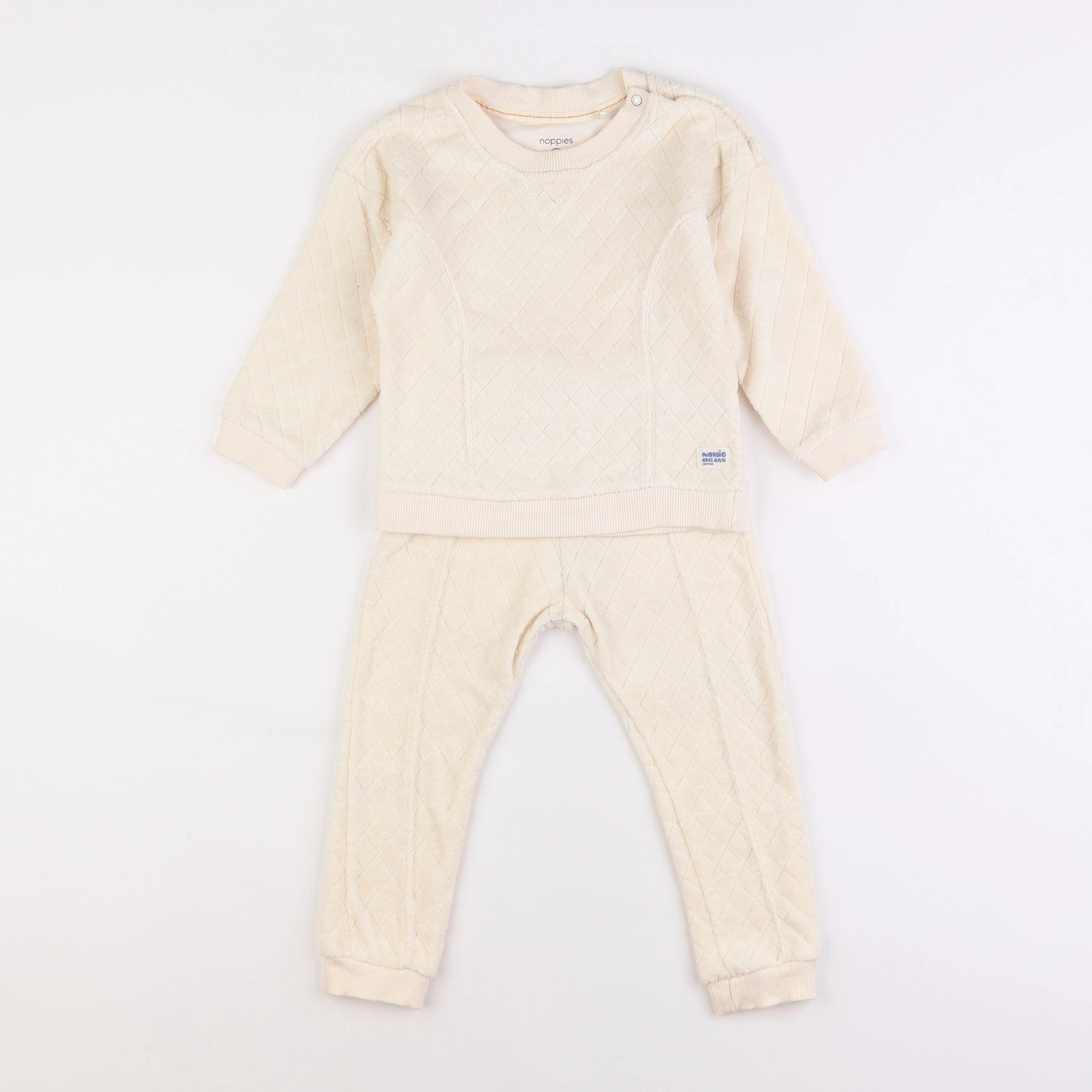 Noppies - ensemble beige - 18 mois à 2 ans