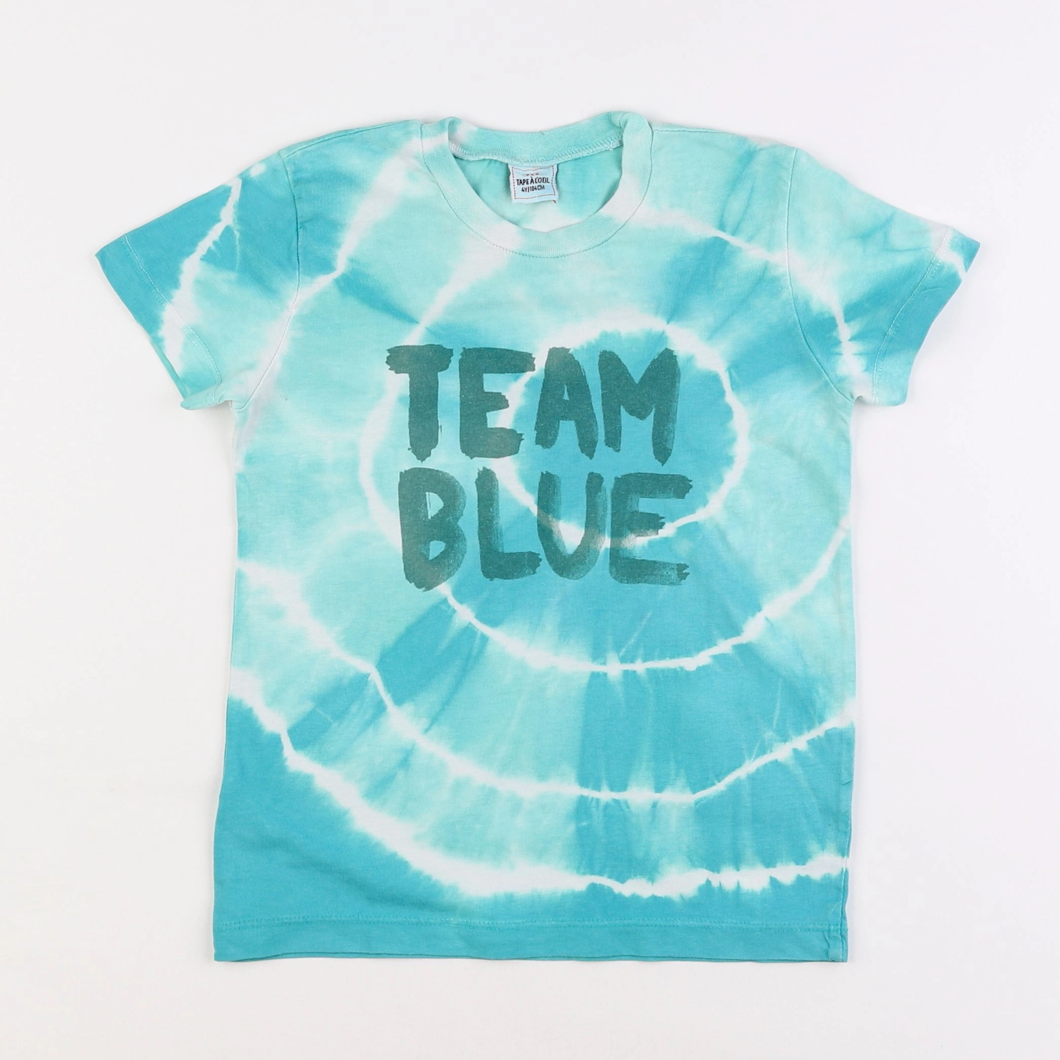 Tape à l'oeil - tee-shirt bleu - 4 ans