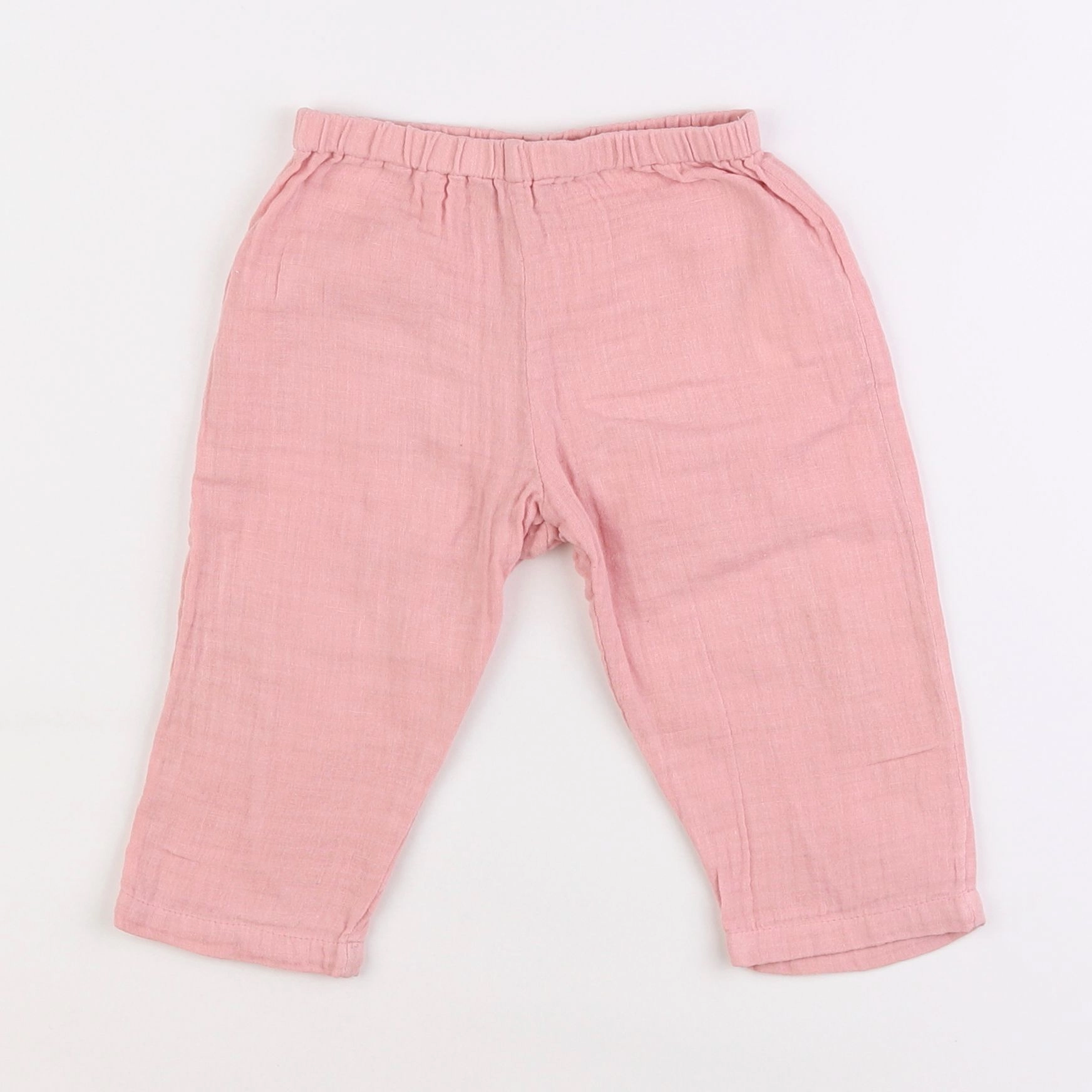 Bonton - pantalon rose - 18 mois