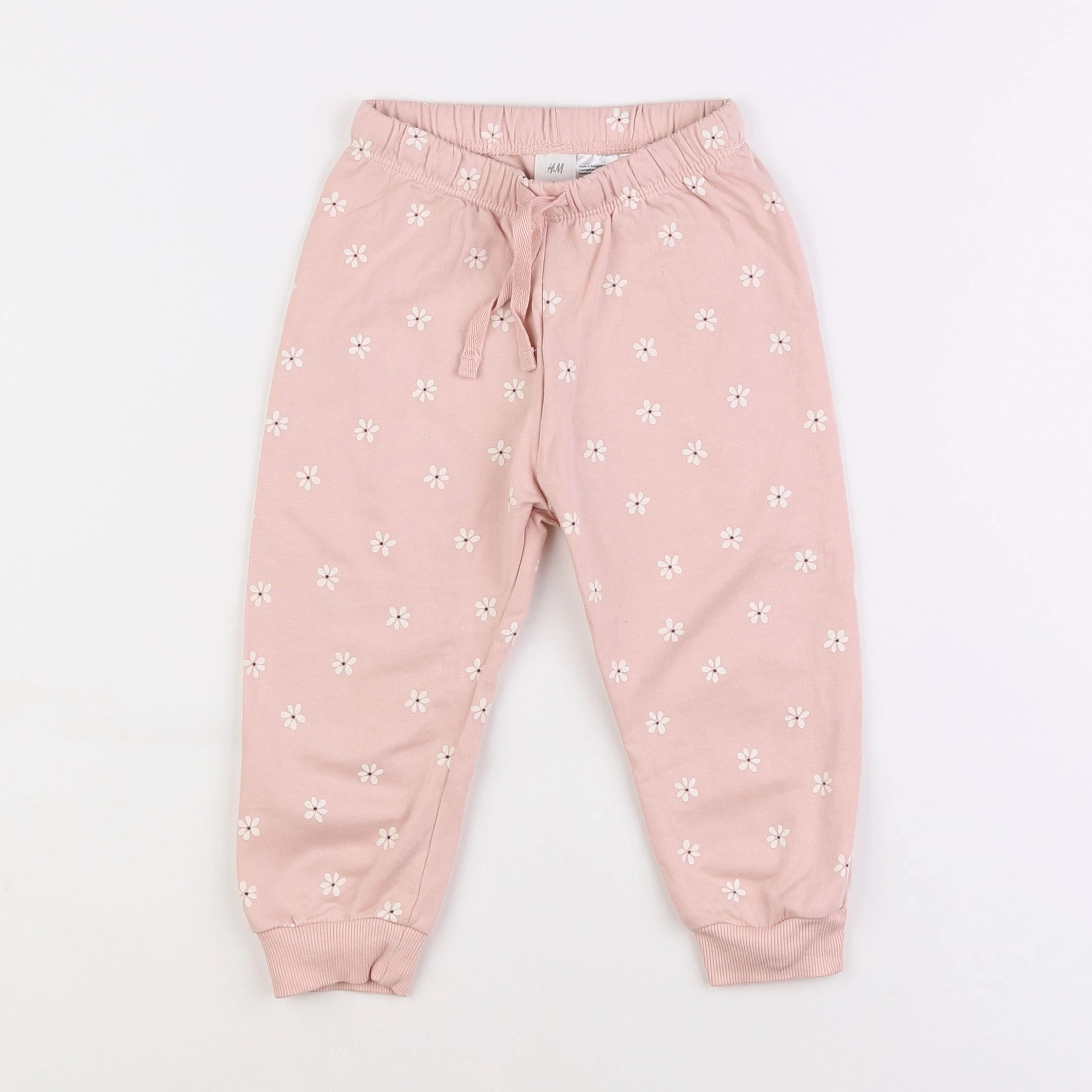 H&M - jogging rose - 12/18 mois