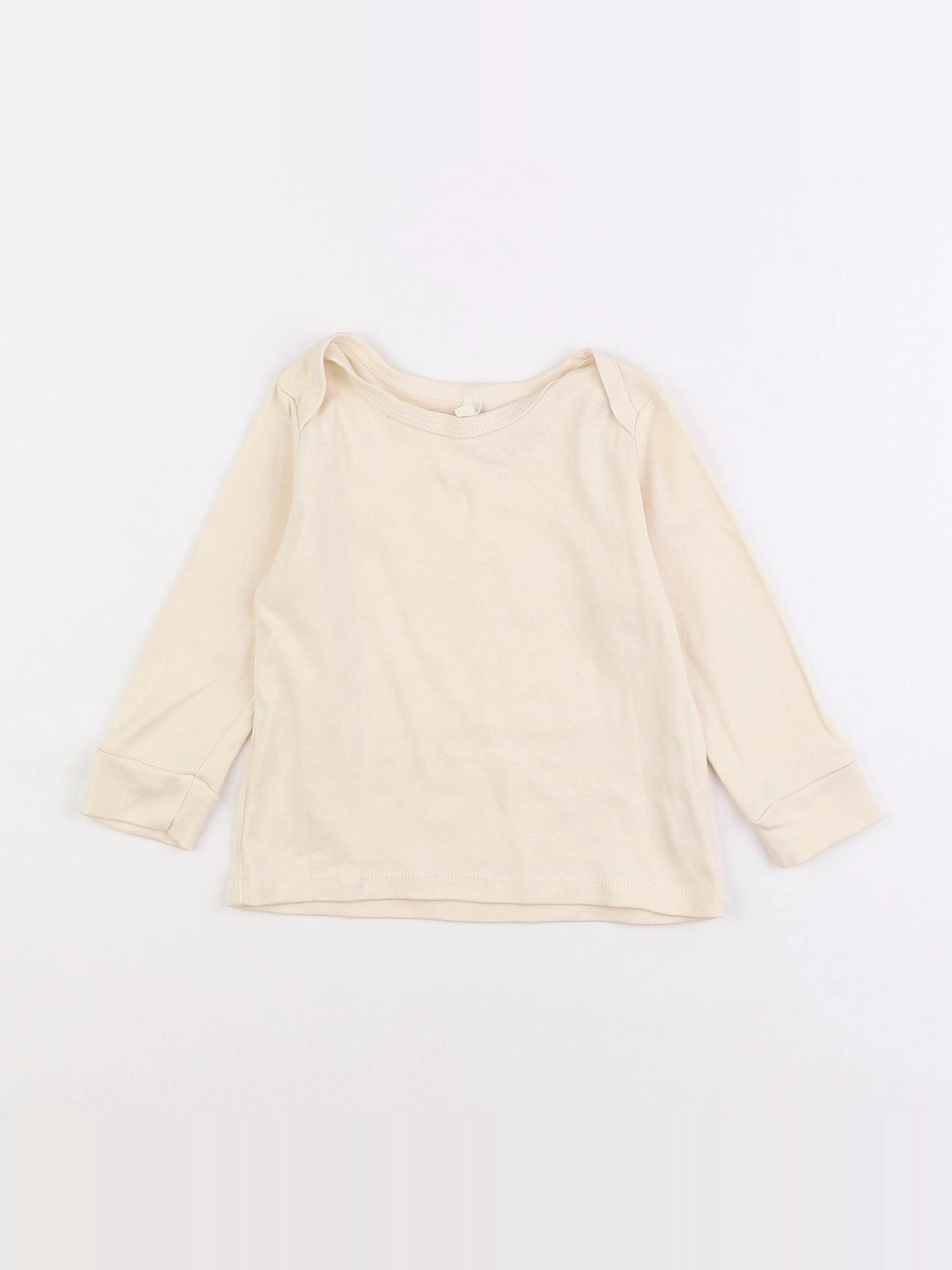 Organic Zoo - maillot de corps beige - 12 mois à 2 ans