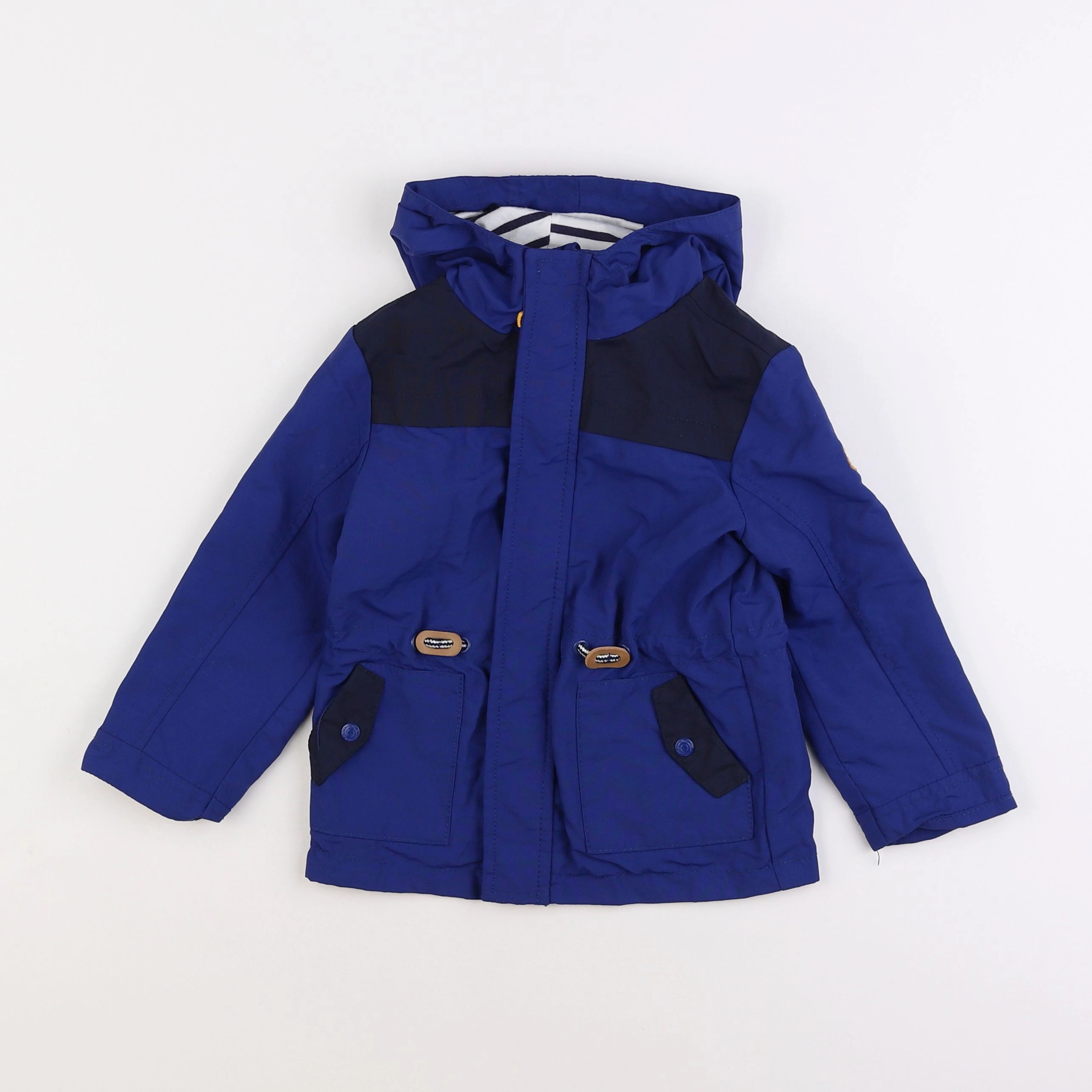 Cadet Rousselle - imperméable bleu - 3 ans