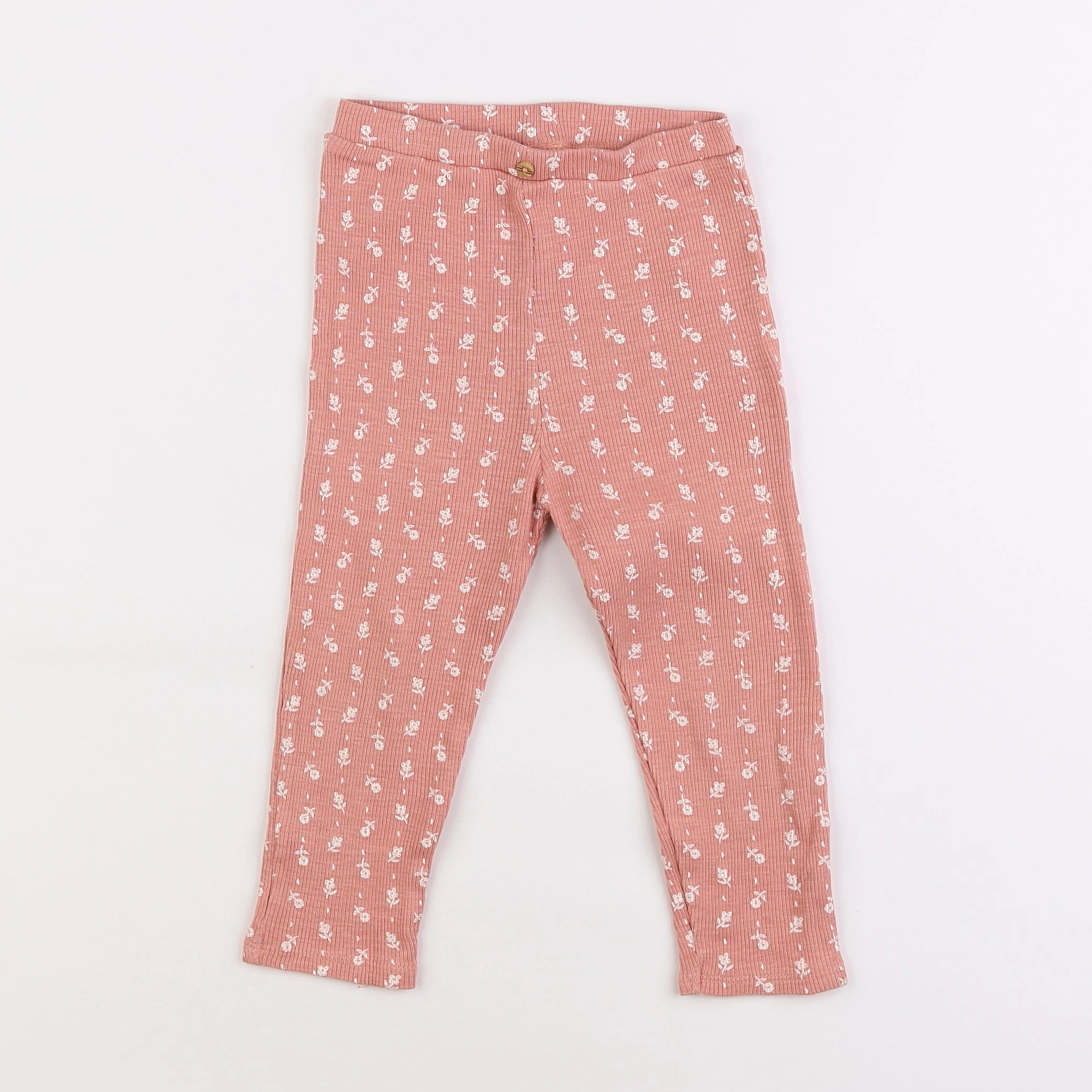 Vertbaudet - legging rose - 2 ans