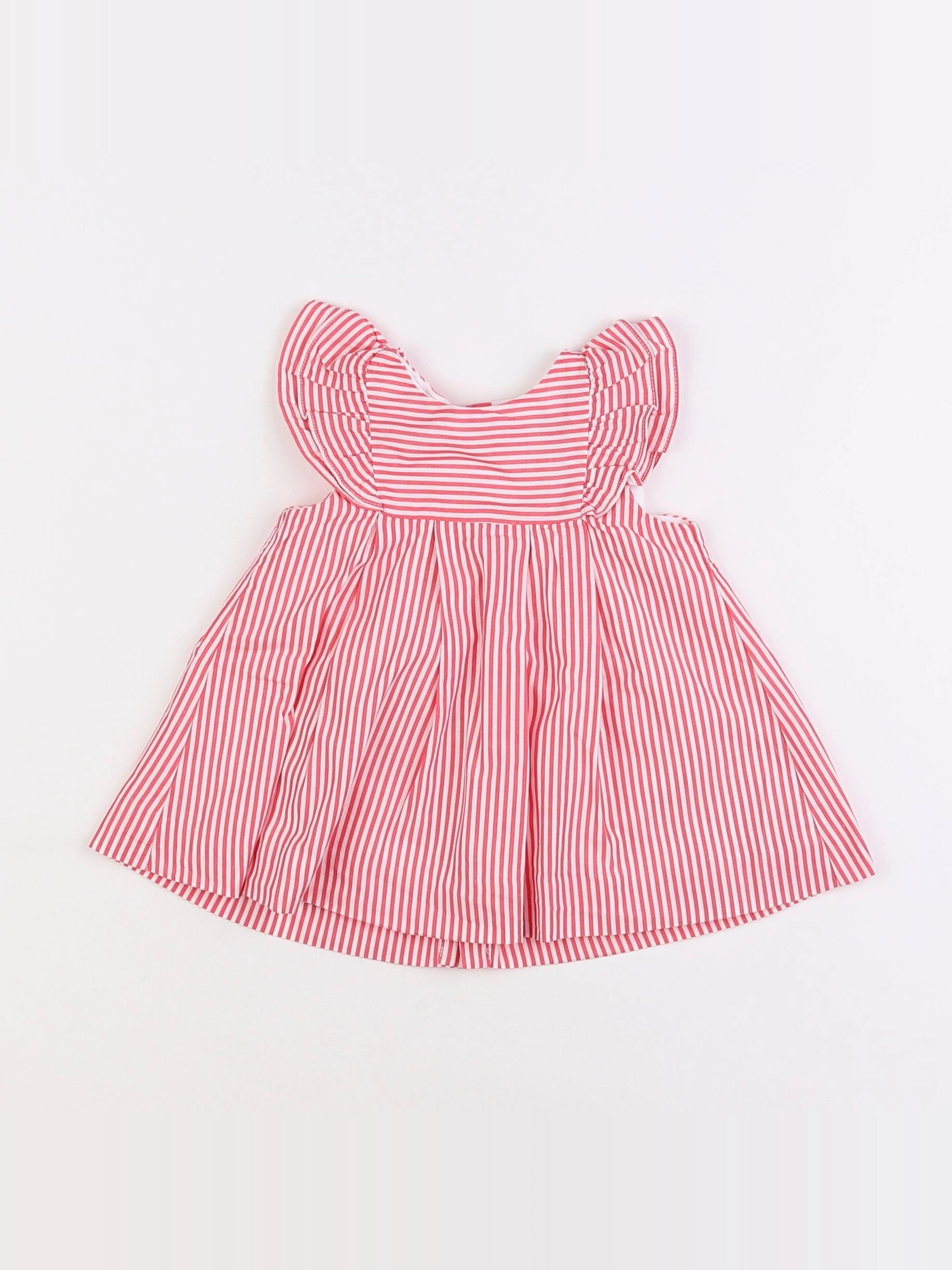 Jacadi - robe rose - 3 mois