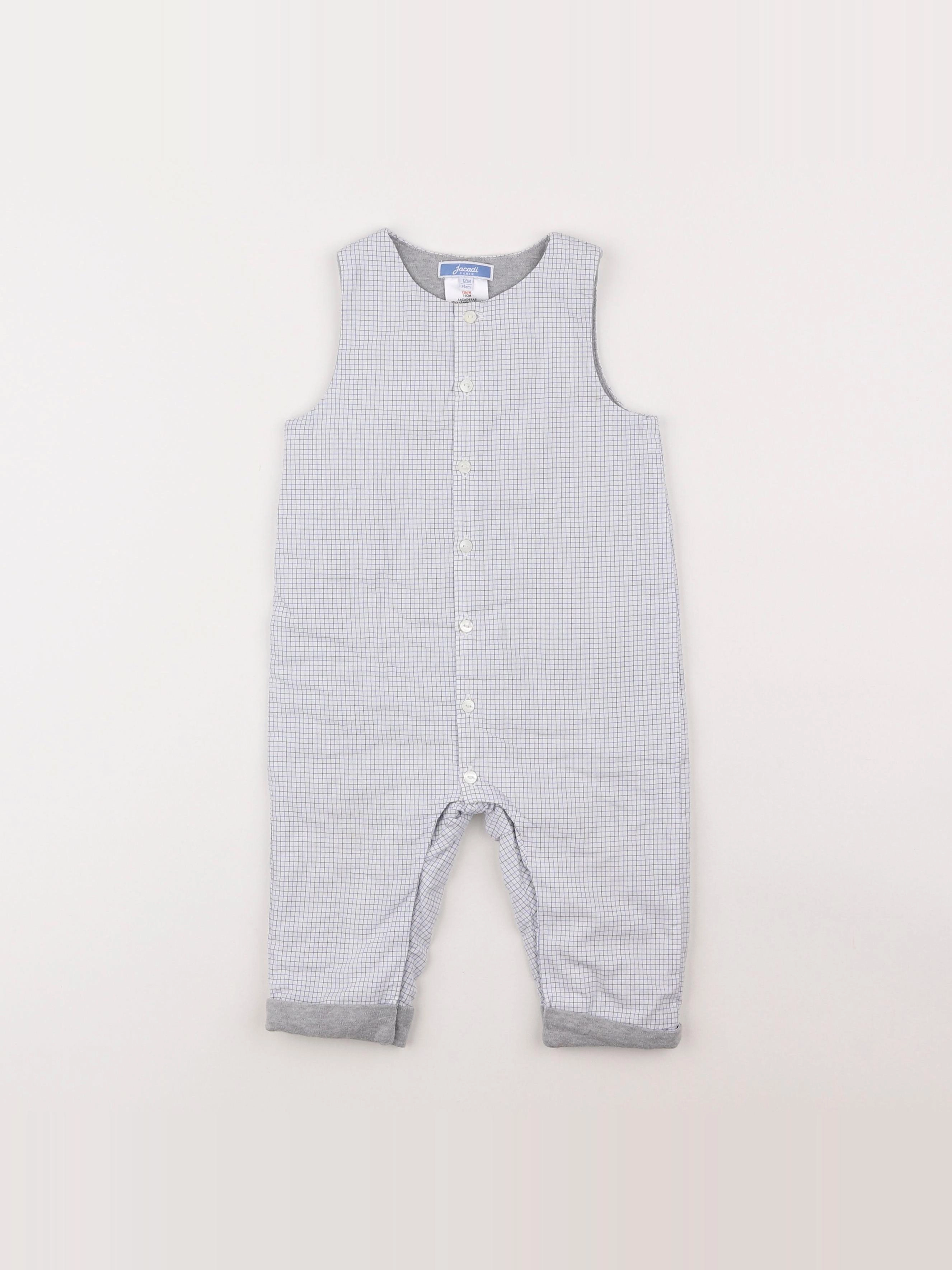 Jacadi - combinaison gris - 12 mois