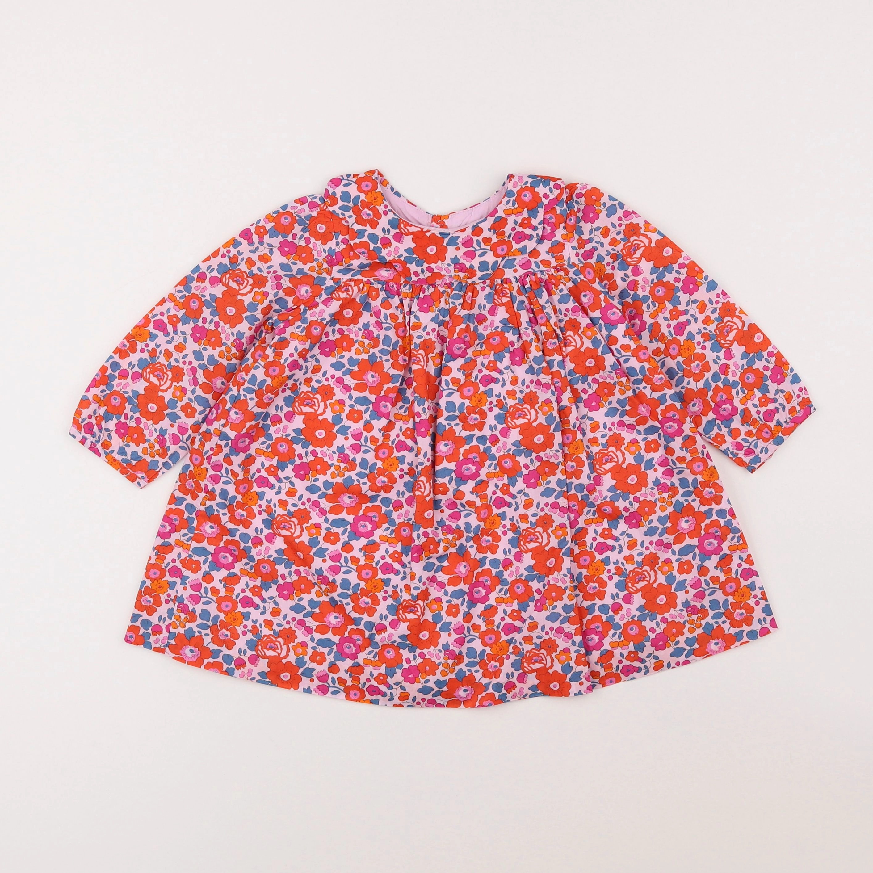 Jacadi - robe liberty rose - 18 mois