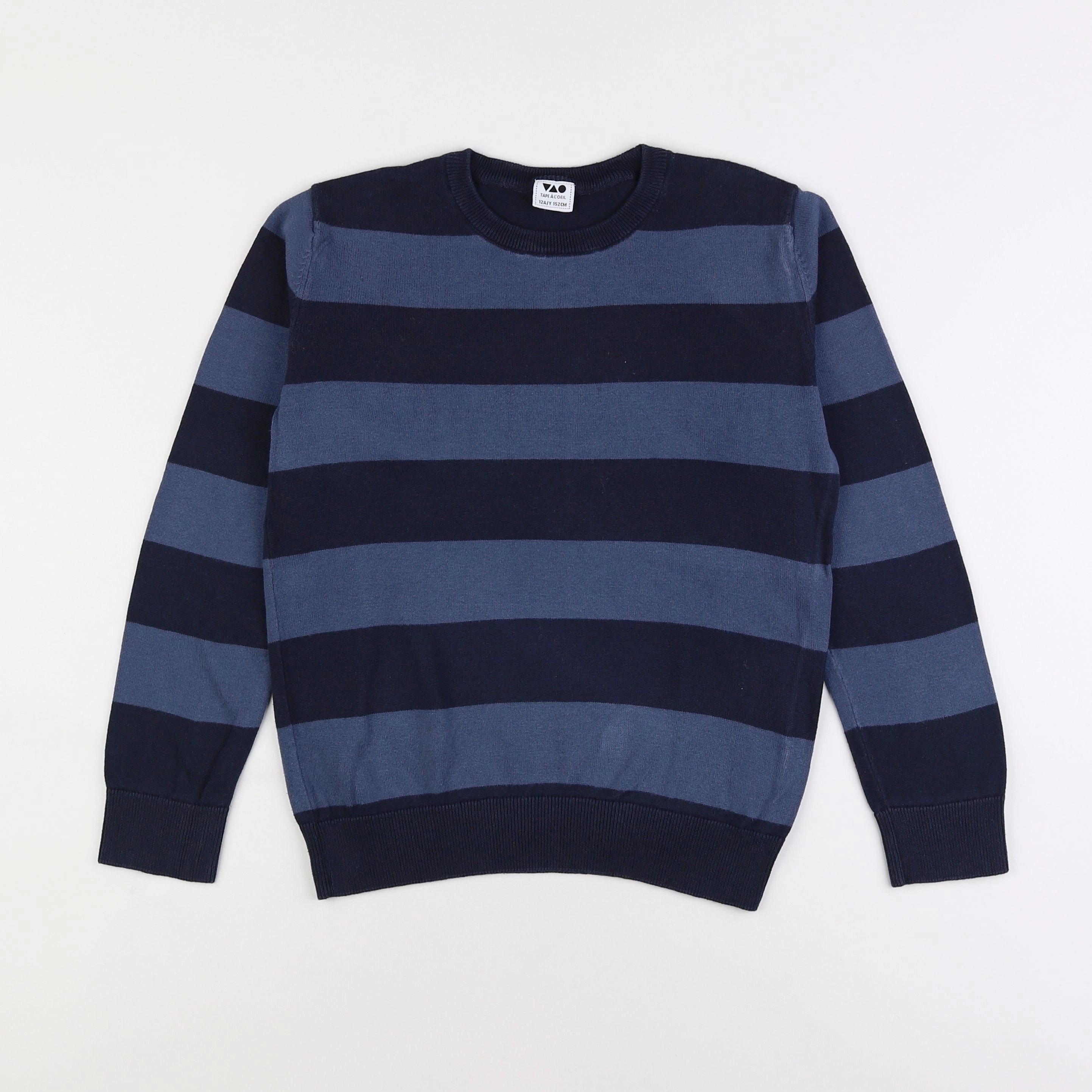 Tape à l'oeil - pull bleu - 12 ans