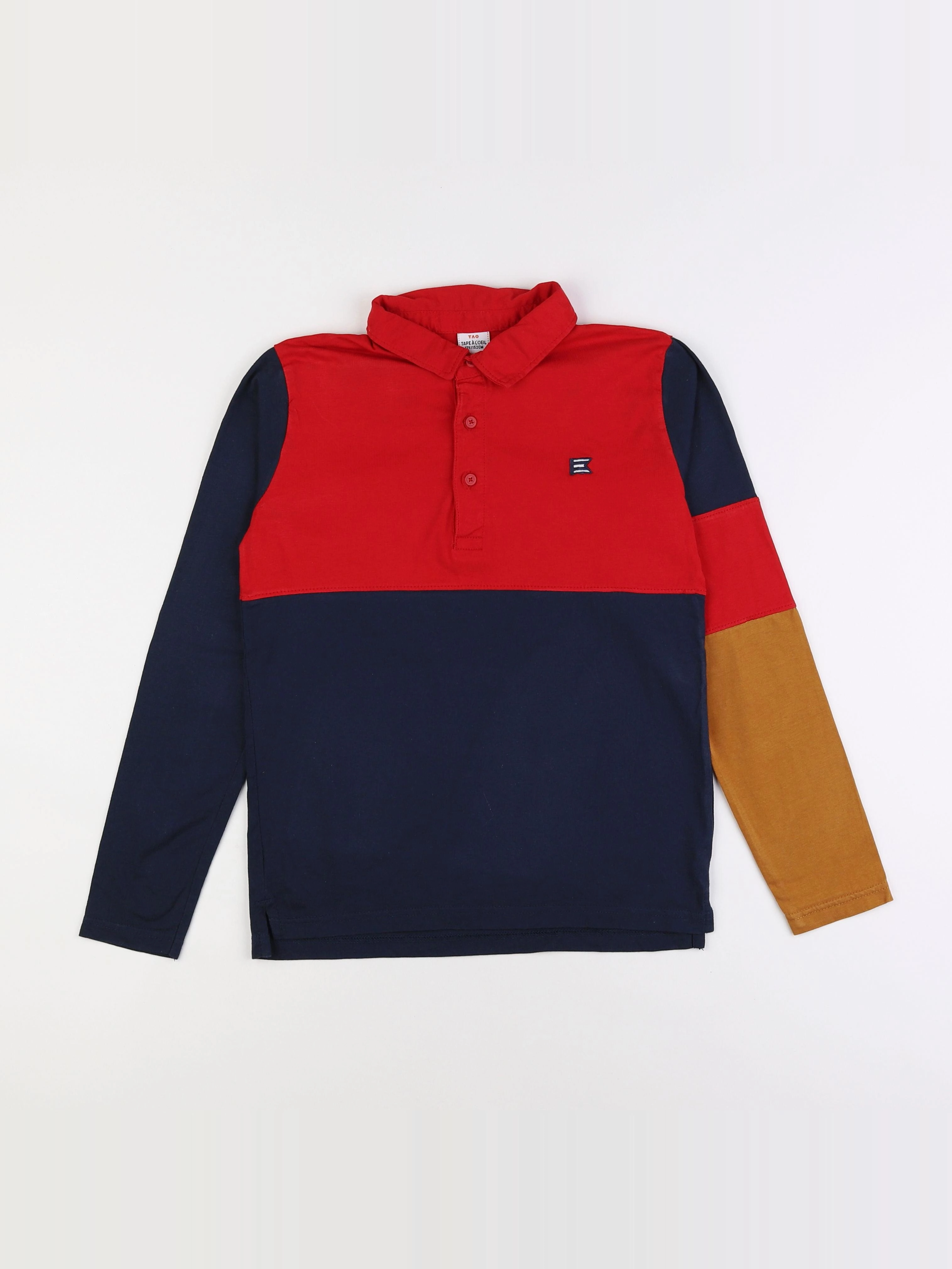 Tape à l'oeil - polo rouge - 12 ans