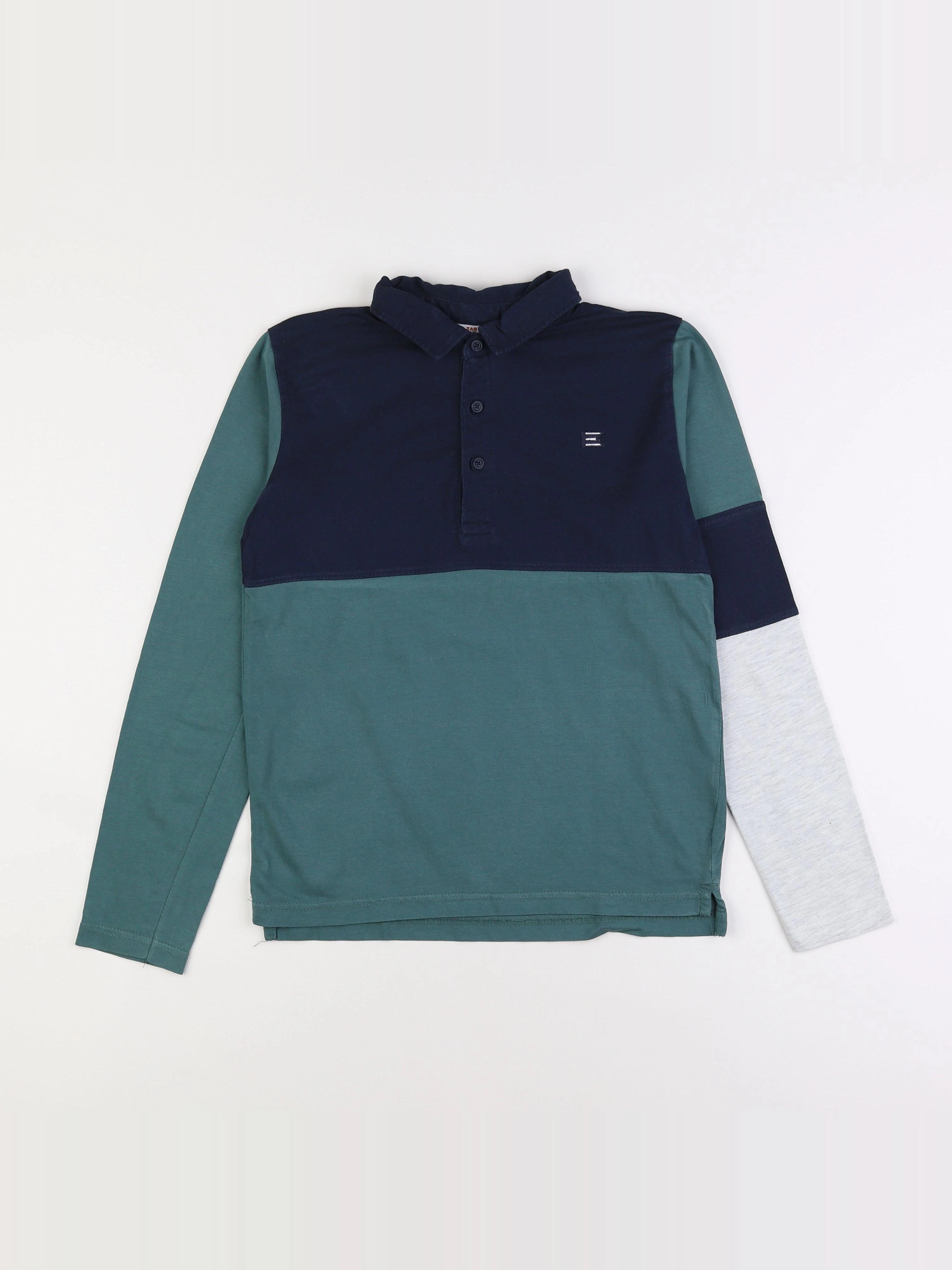 Tape à l'oeil - polo vert - 12 ans