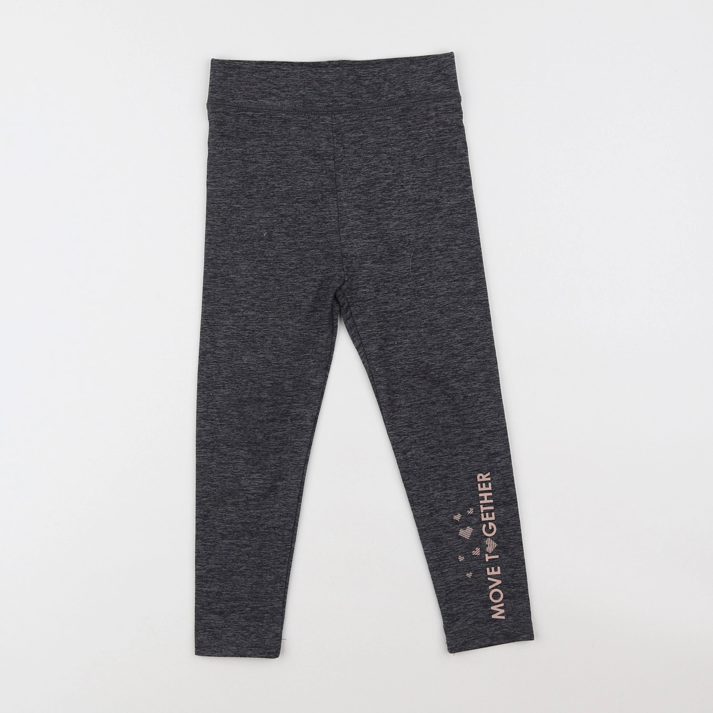 Vertbaudet - legging gris - 4 ans