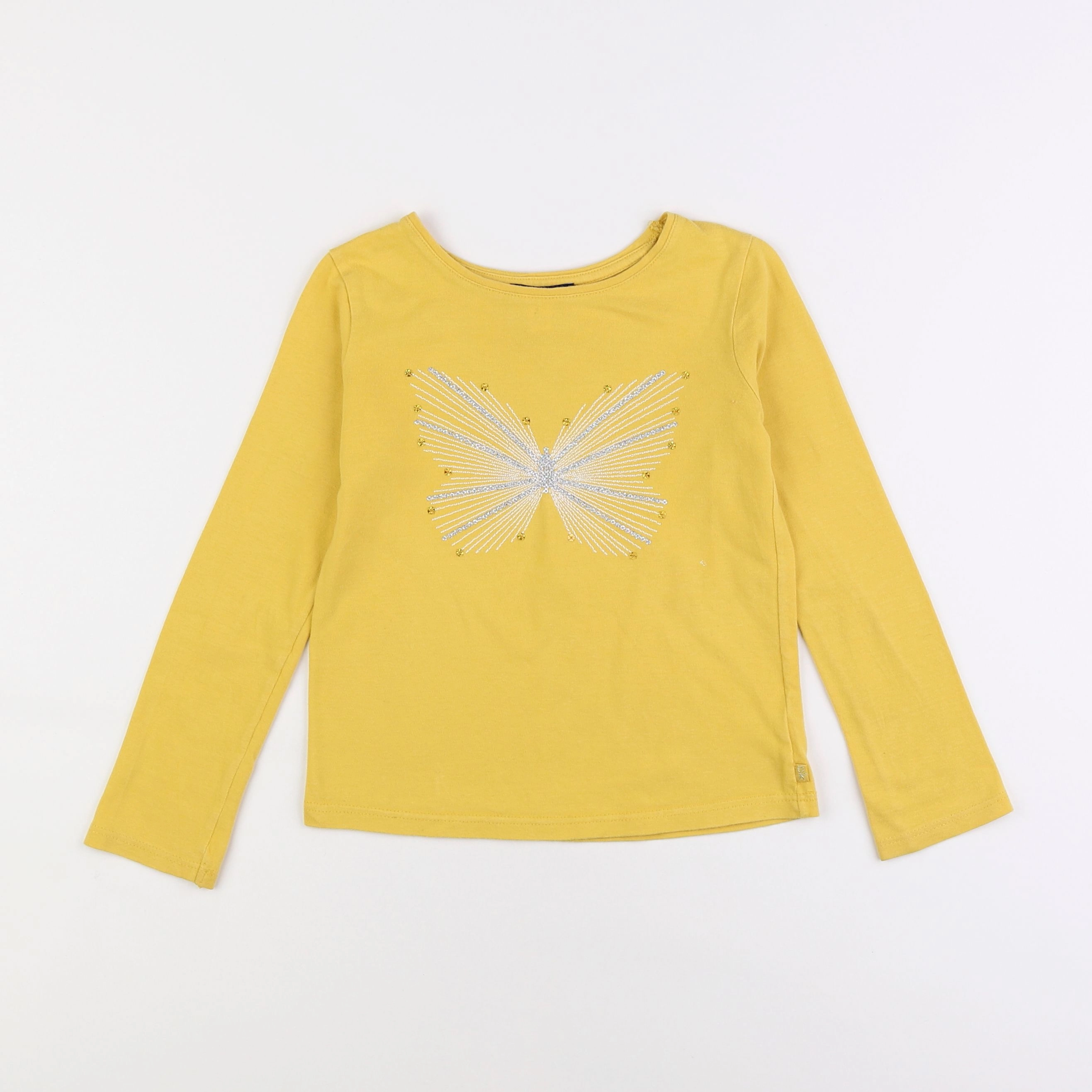 Okaidi - tee-shirt jaune - 6 ans