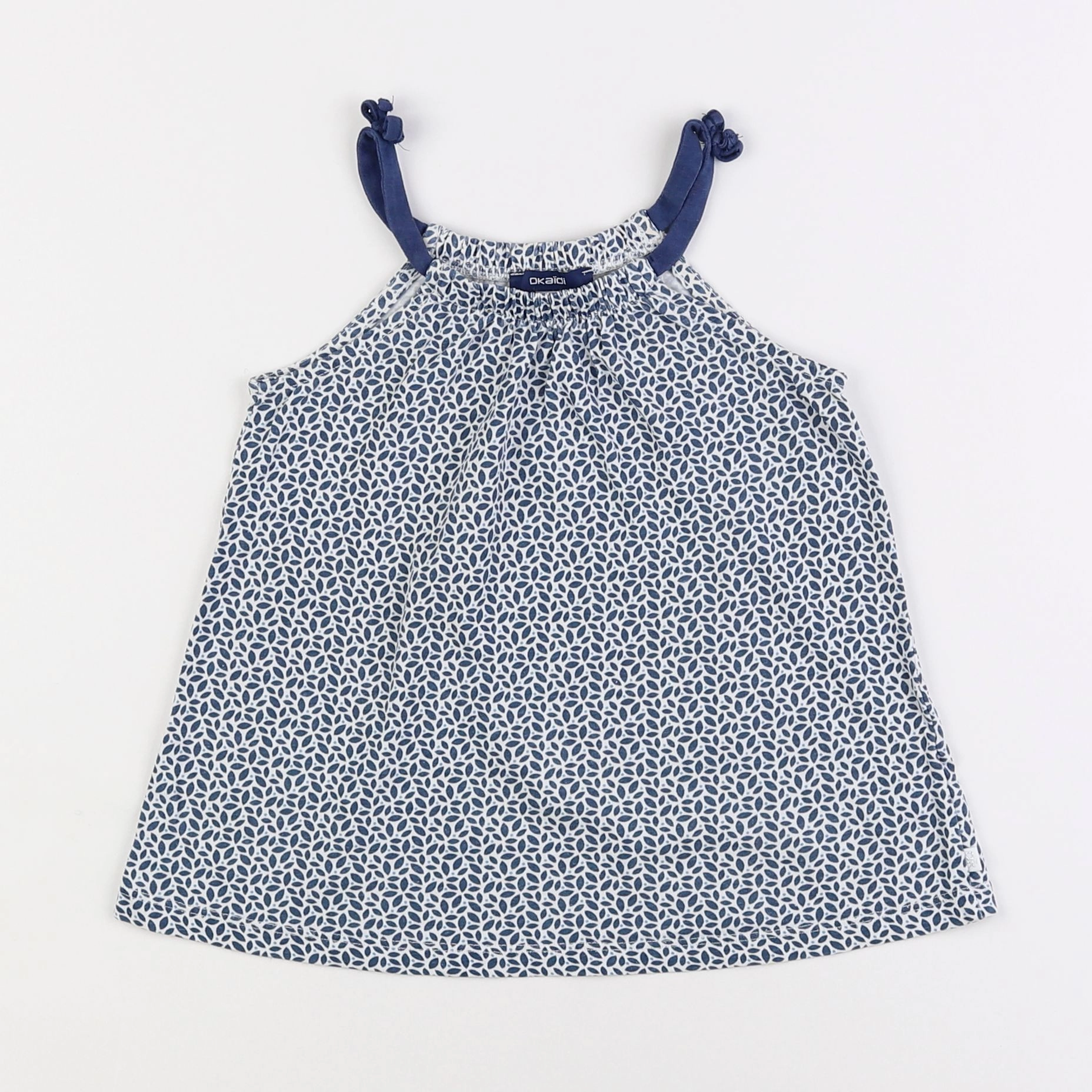 Okaidi - blouse bleu - 5 ans