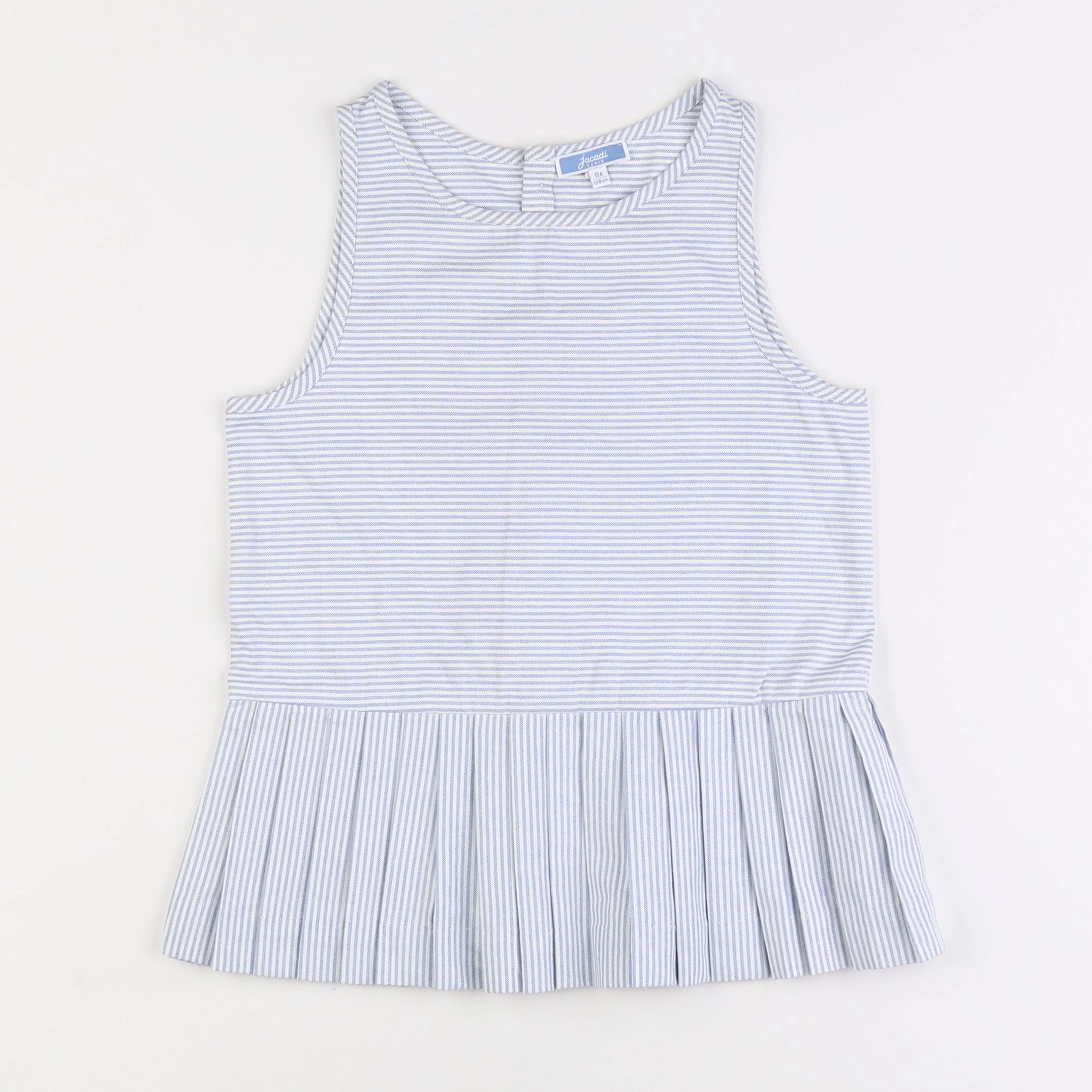 Jacadi - blouse bleu - 8 ans