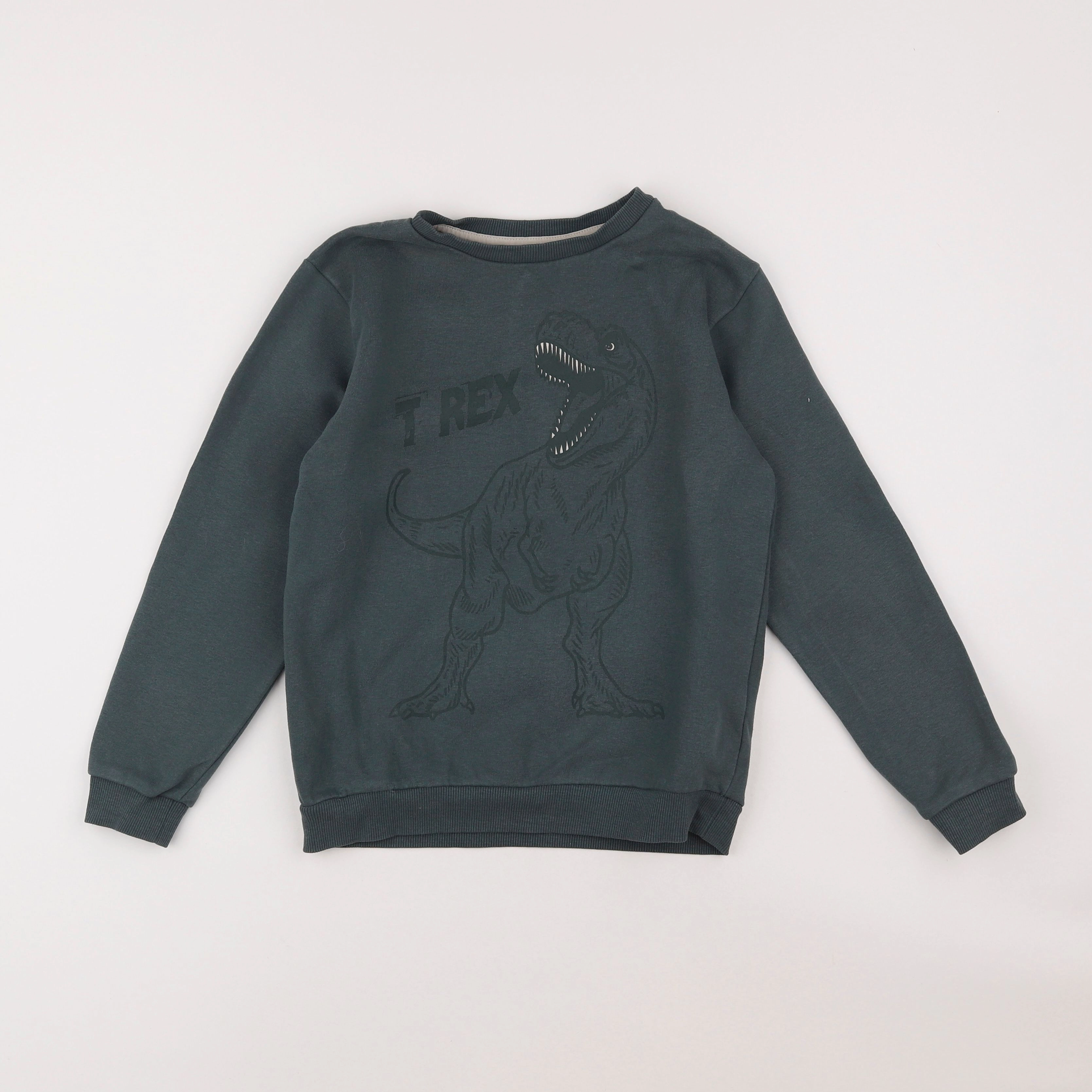 Vertbaudet - sweat vert - 10 ans