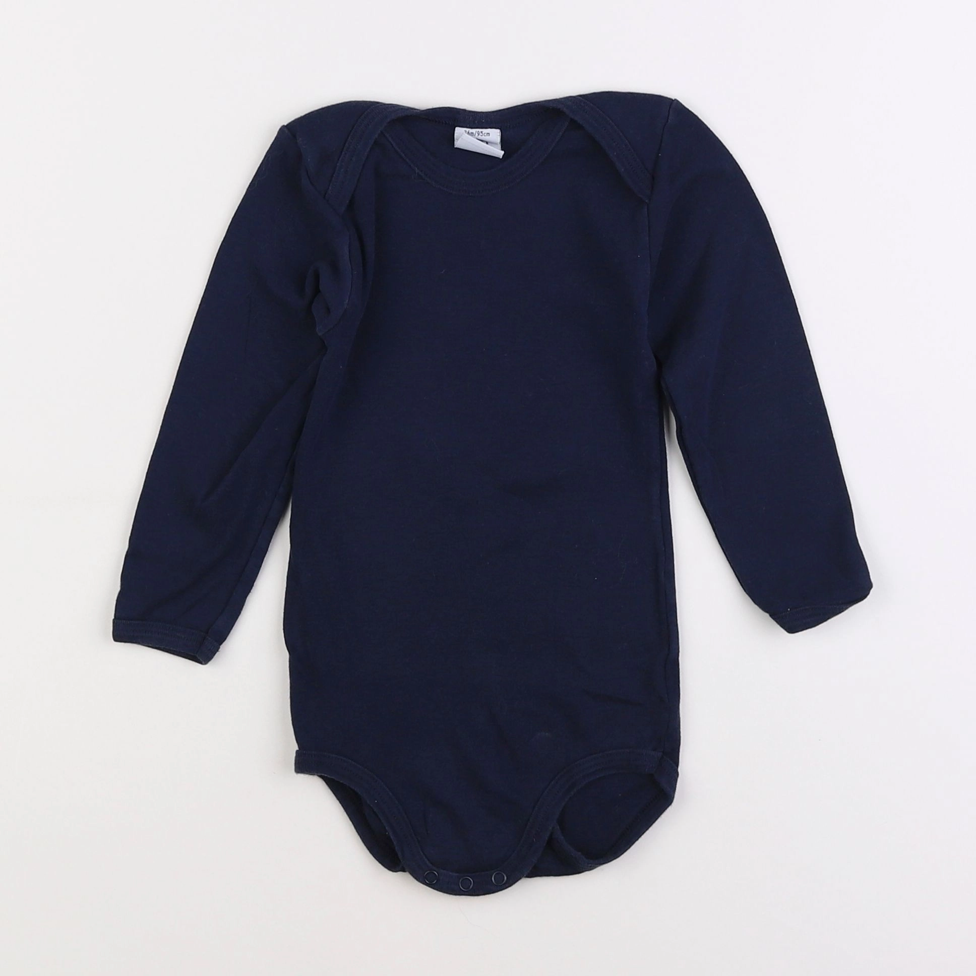 Petit Bateau - body bleu - 3 ans