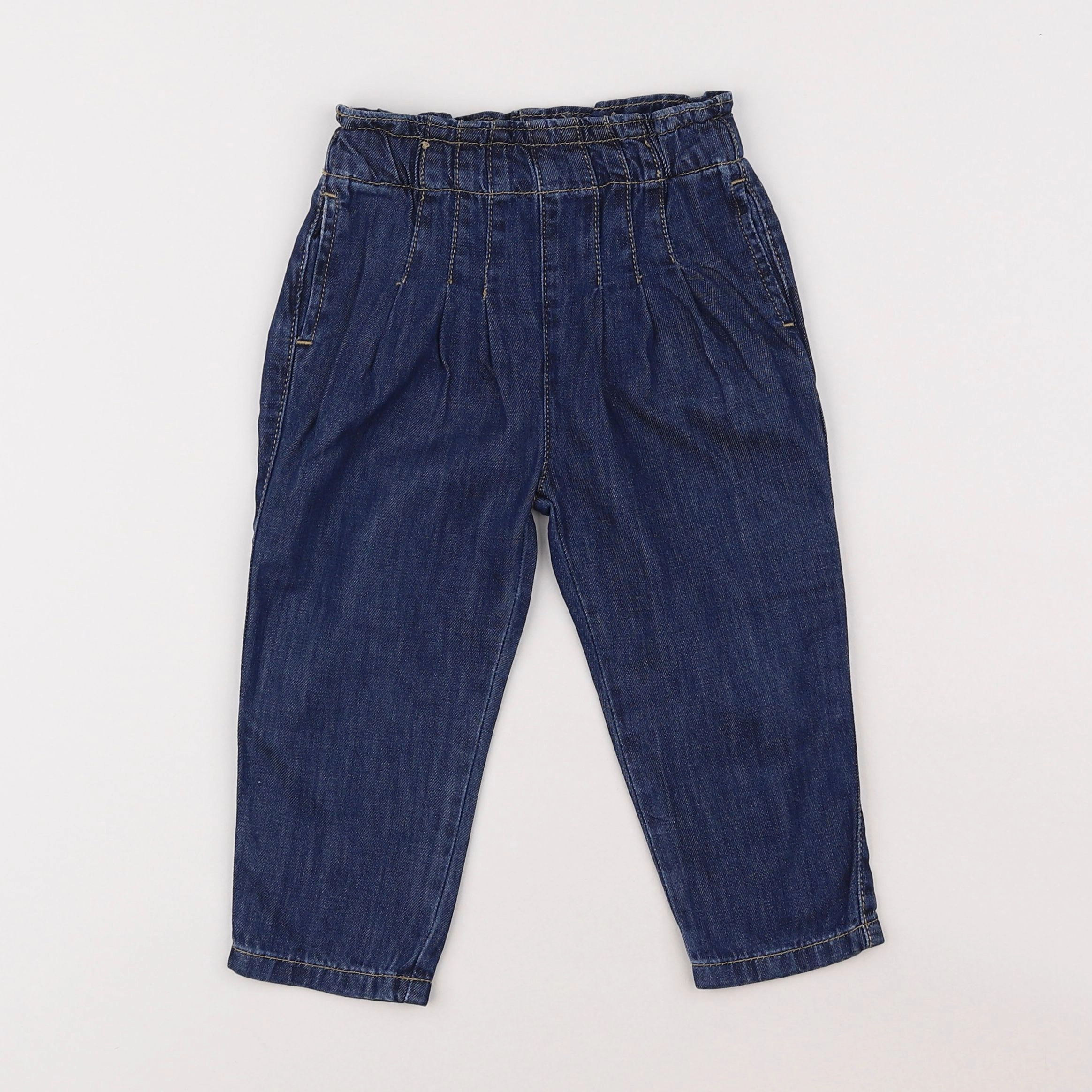 Boutchou - pantalon bleu - 18 mois