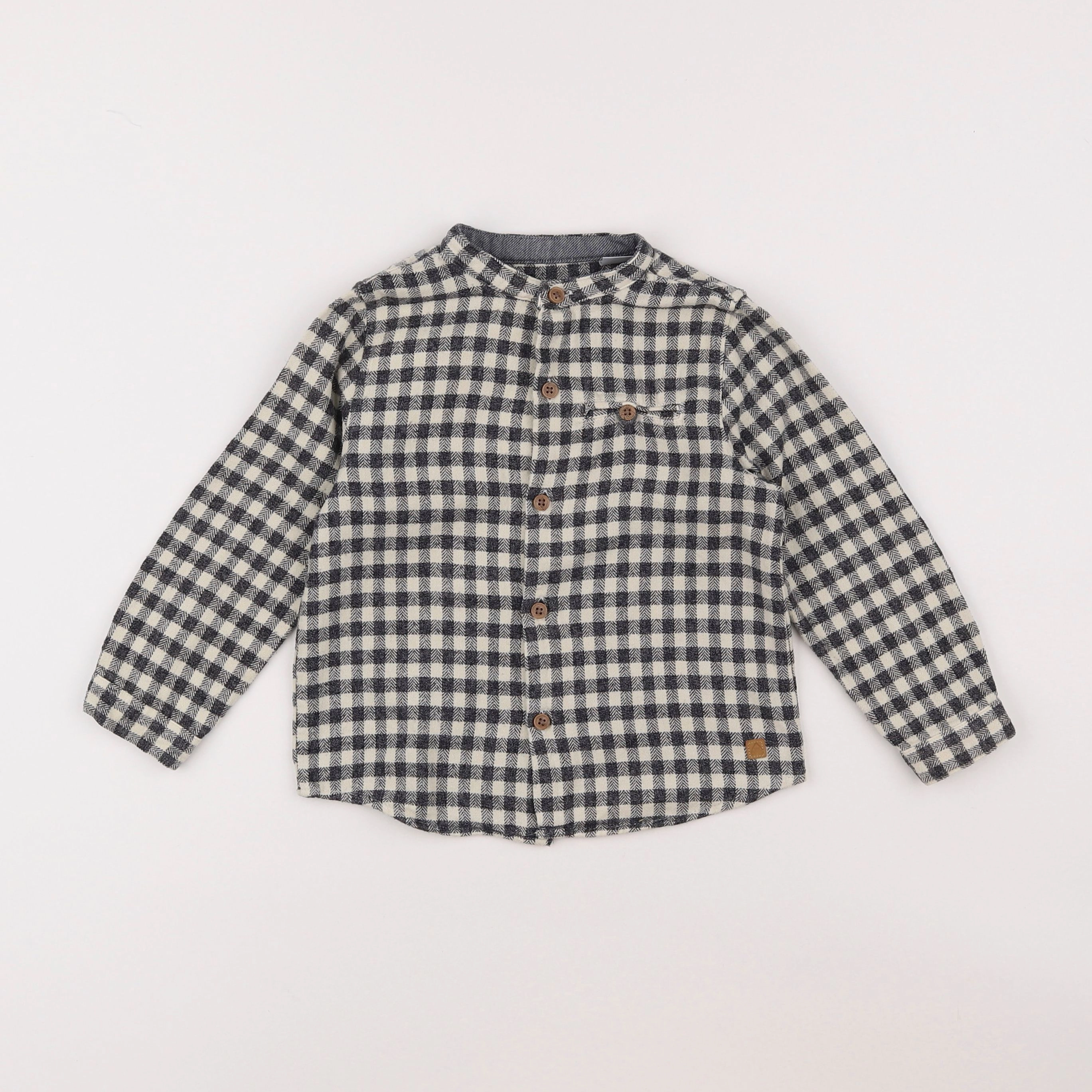 Zara - chemise gris - 2/3 ans