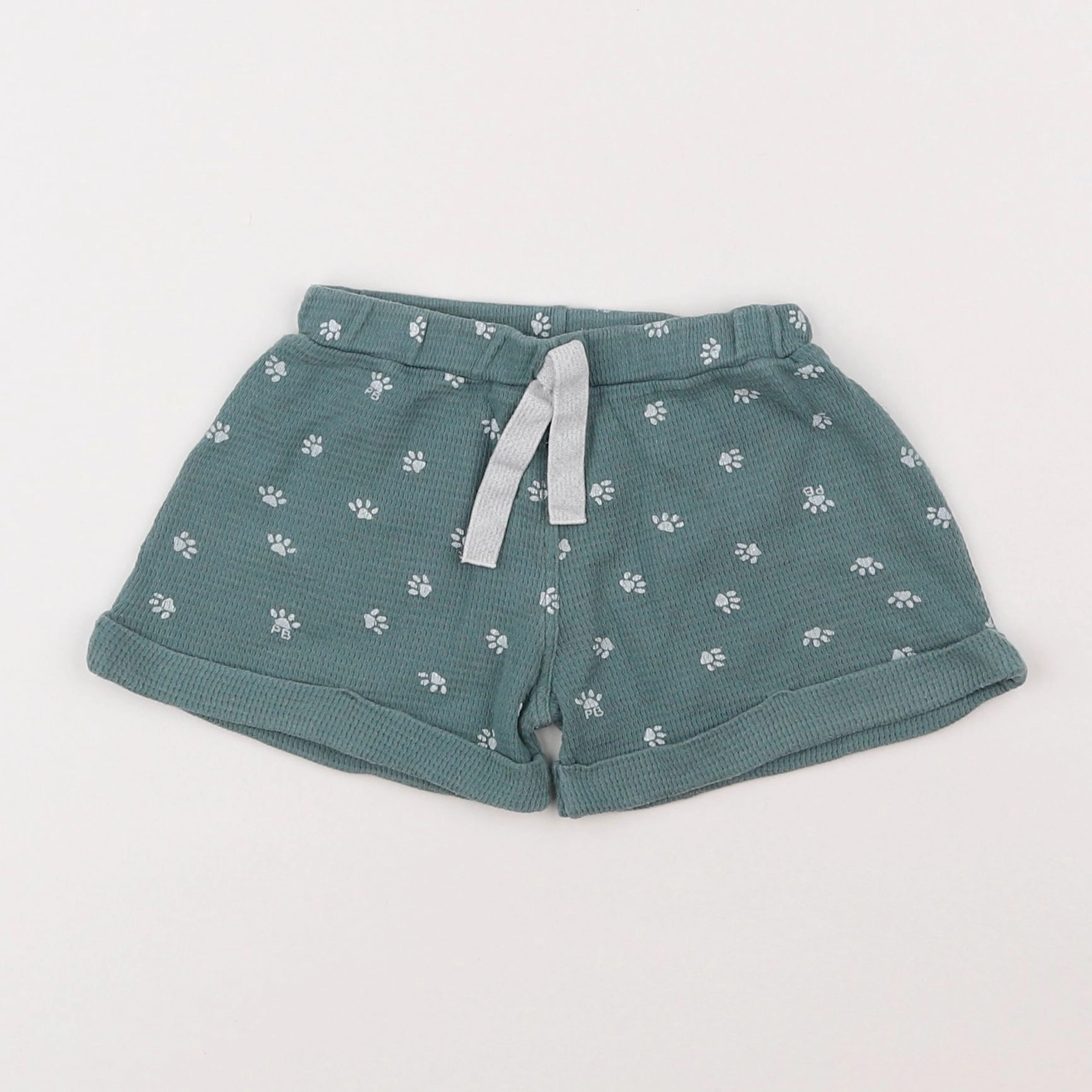 Petit Bateau - short vert - 2 ans