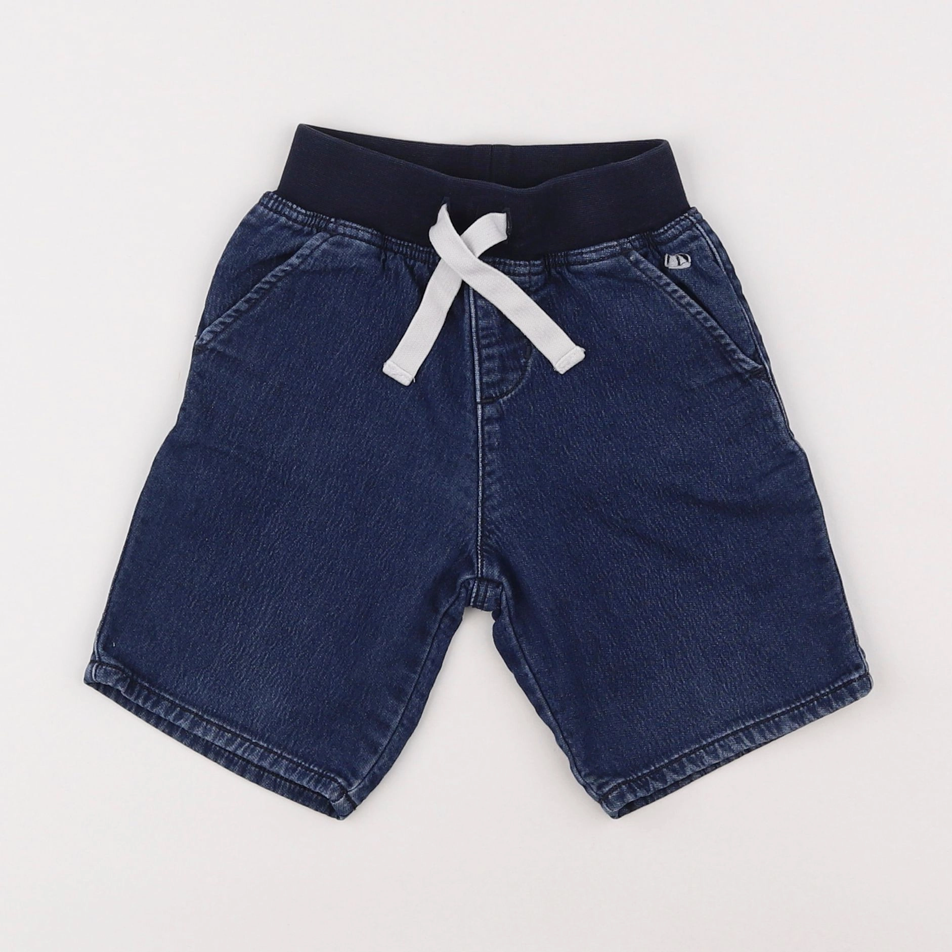 Petit Bateau - short bleu - 3 ans