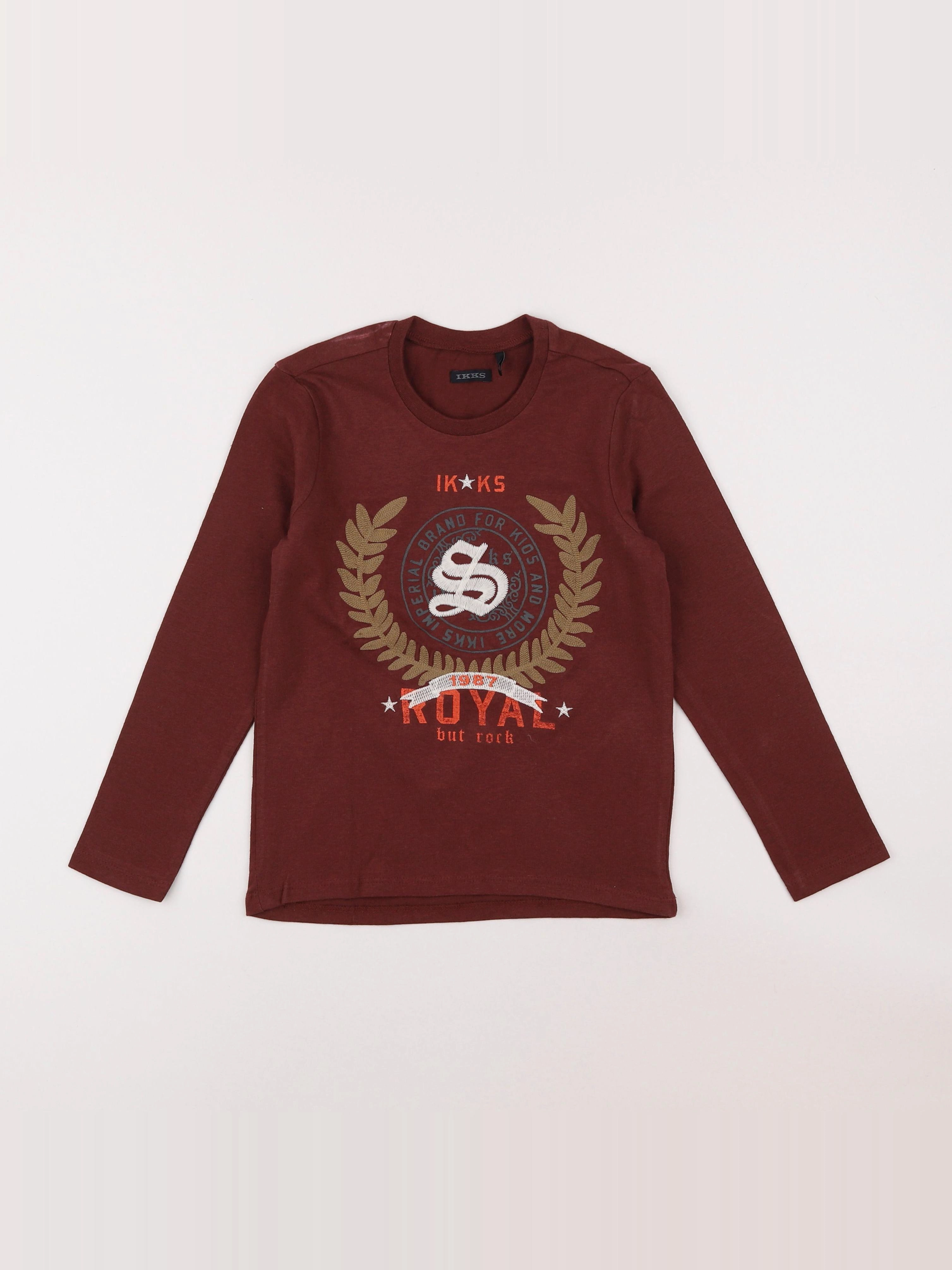 IKKS - tee-shirt rouge - 6 ans