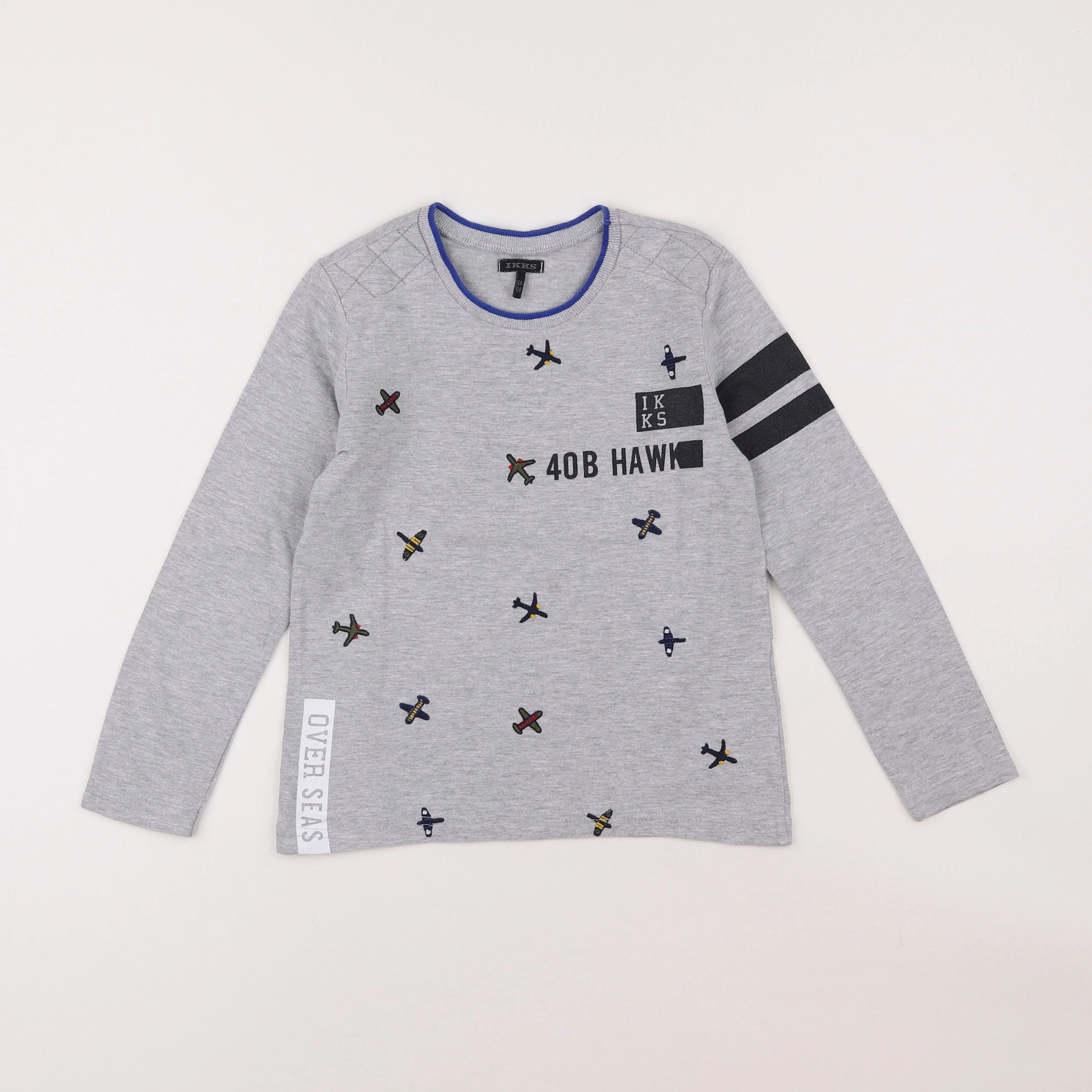 IKKS - tee-shirt gris - 6 ans