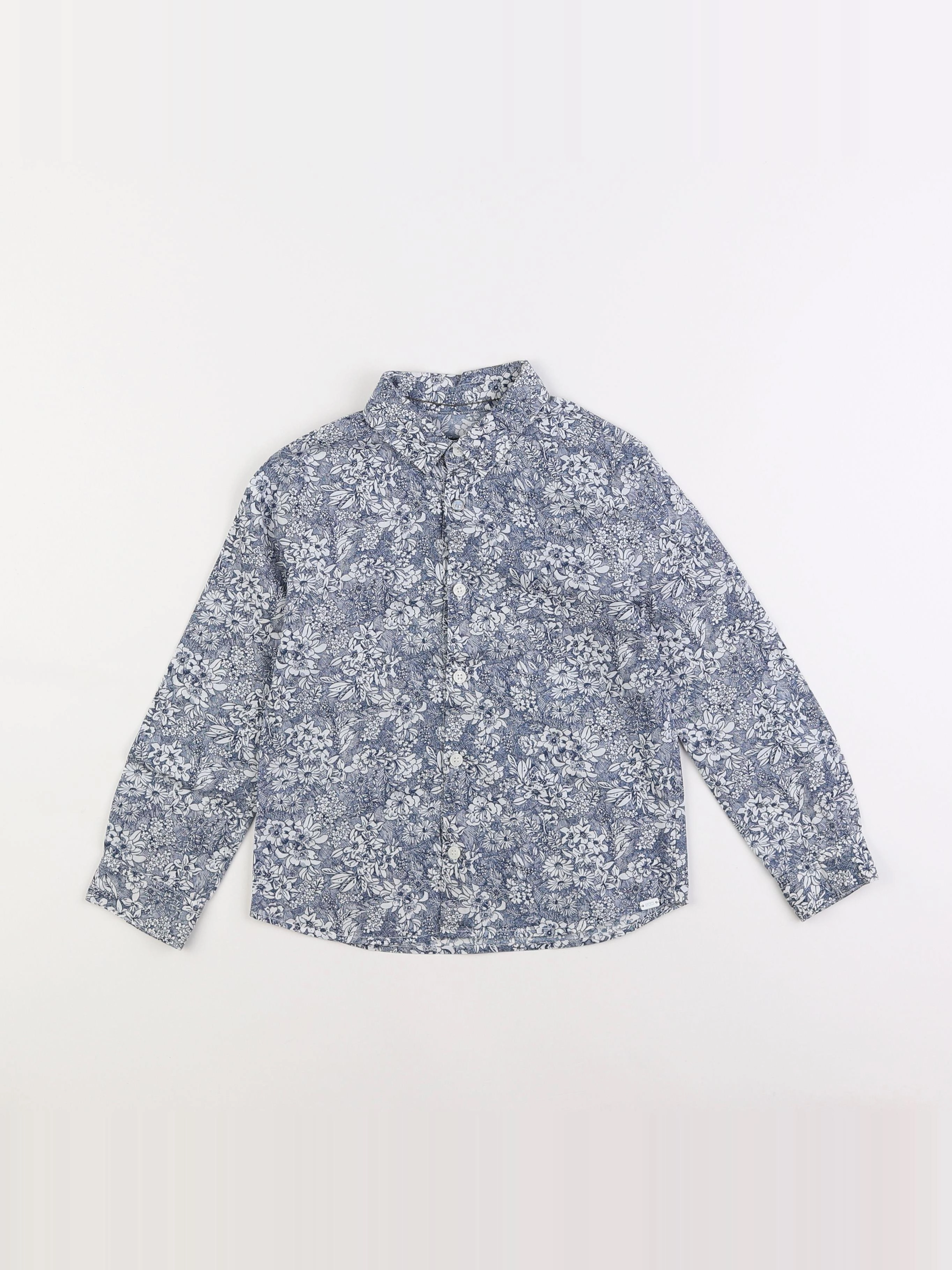 IKKS - chemise bleu - 5 ans