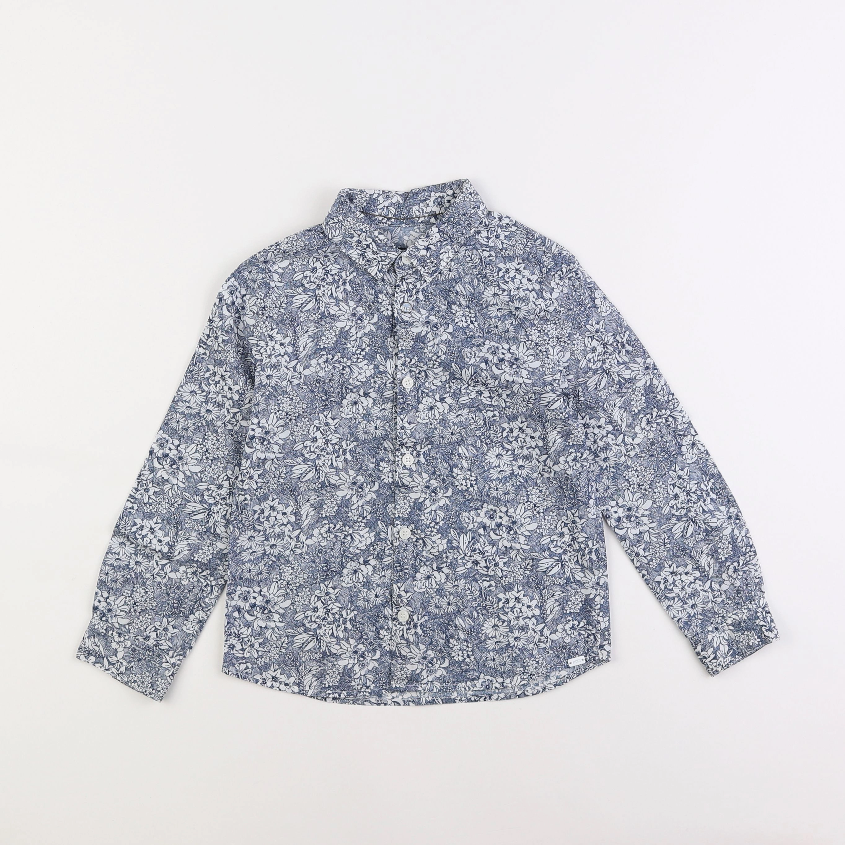 IKKS - chemise bleu - 5 ans