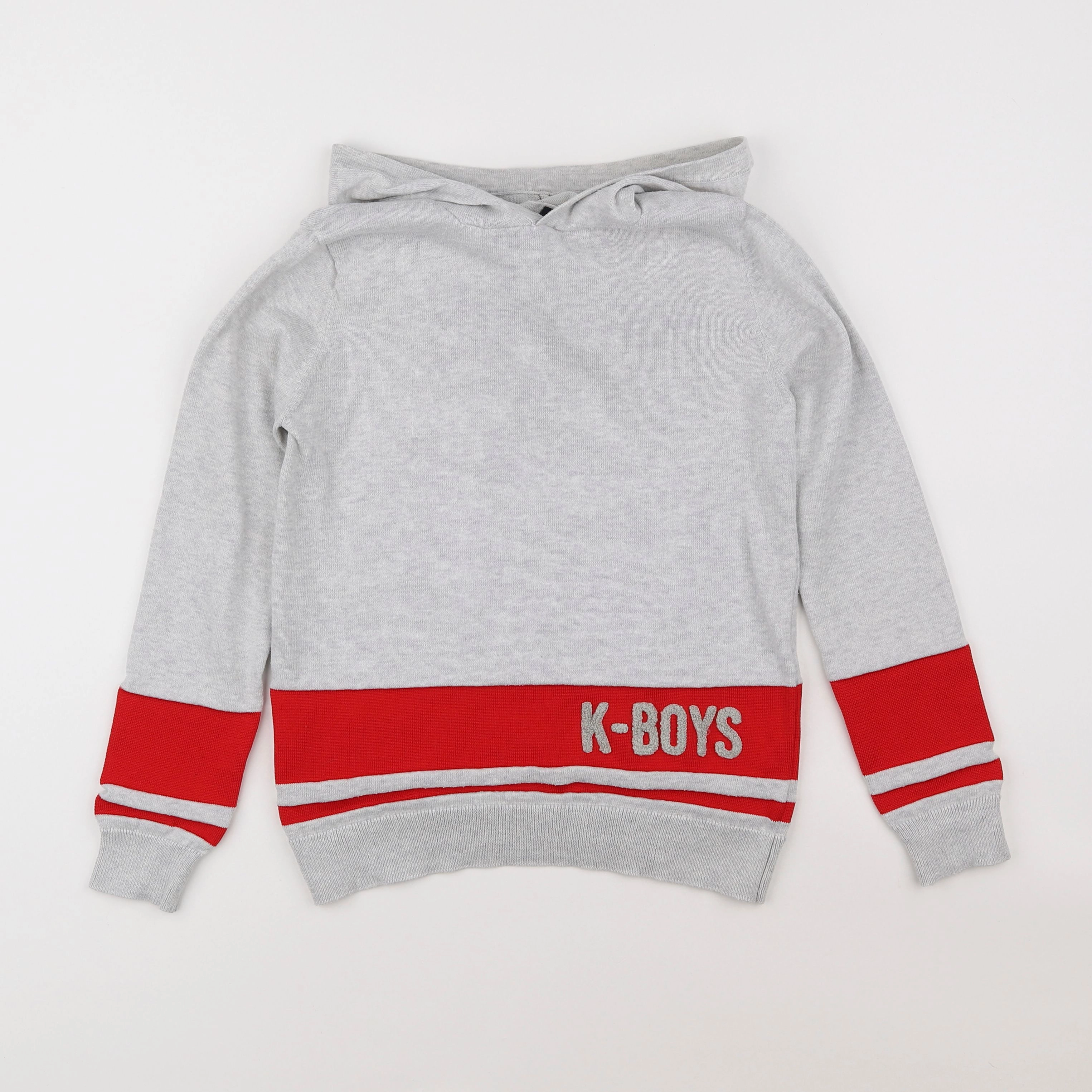 IKKS - pull gris - 10 ans