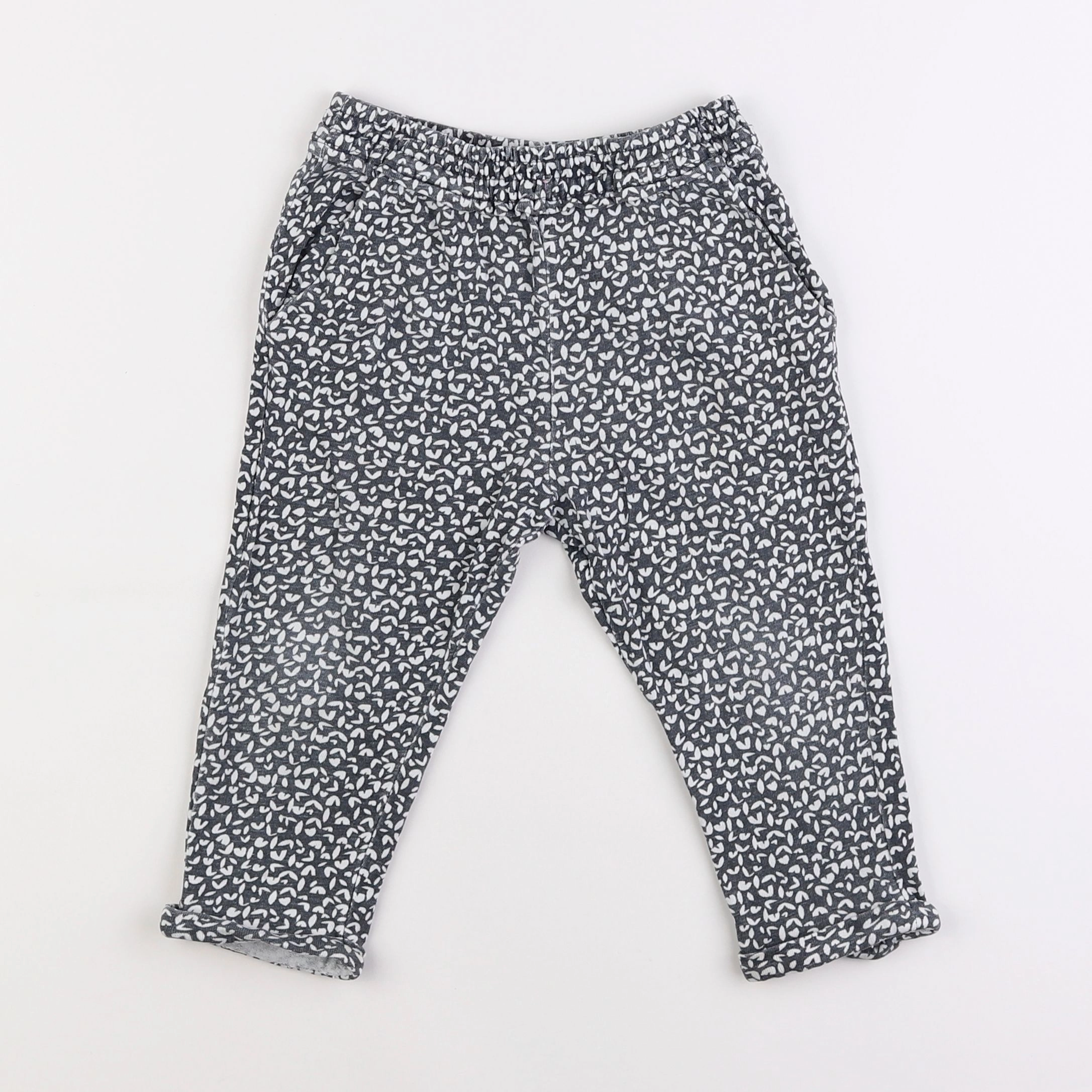 Vertbaudet - legging gris - 3 ans